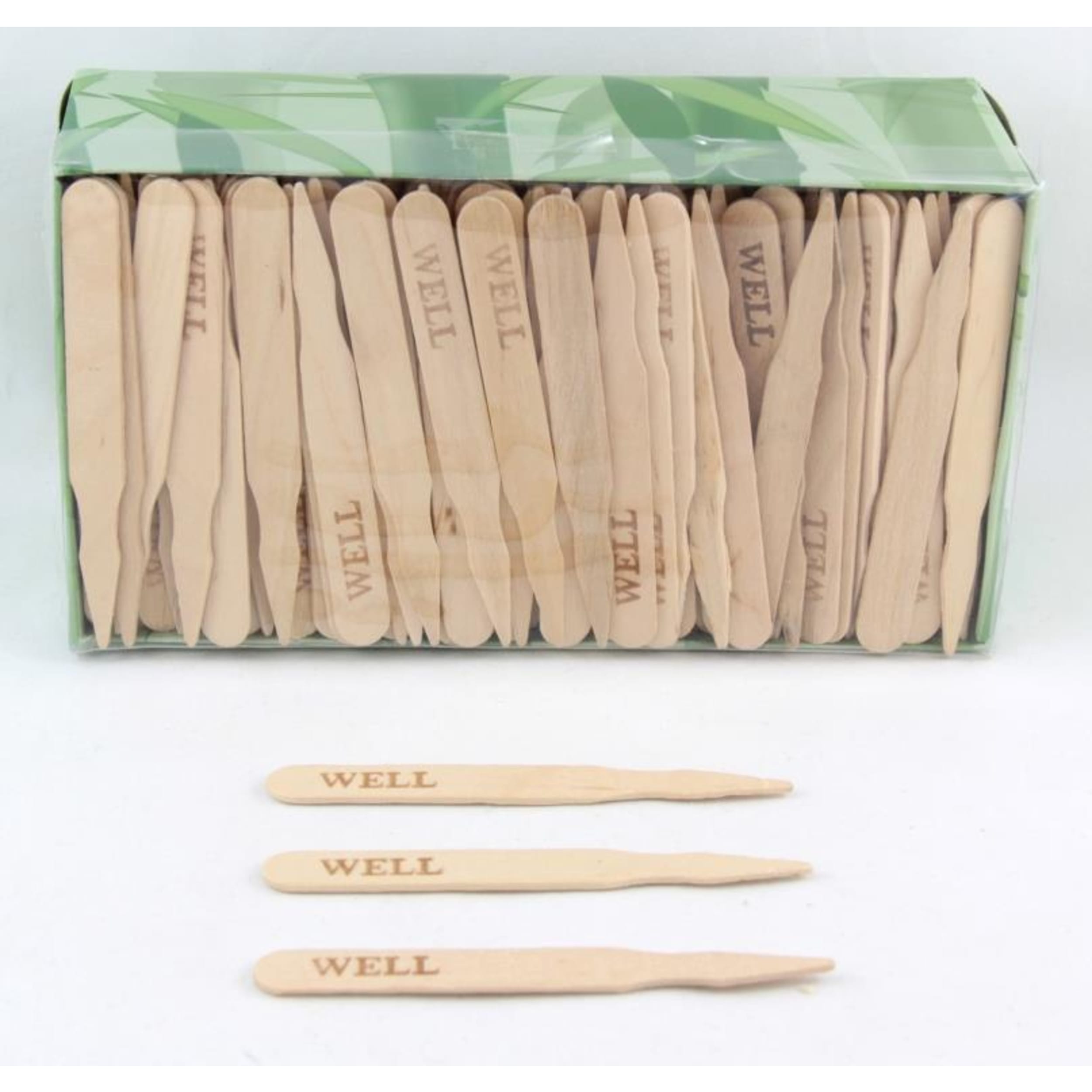 Catering Collection Wooden Steak Marker 9cm Well Done (500 Pack)