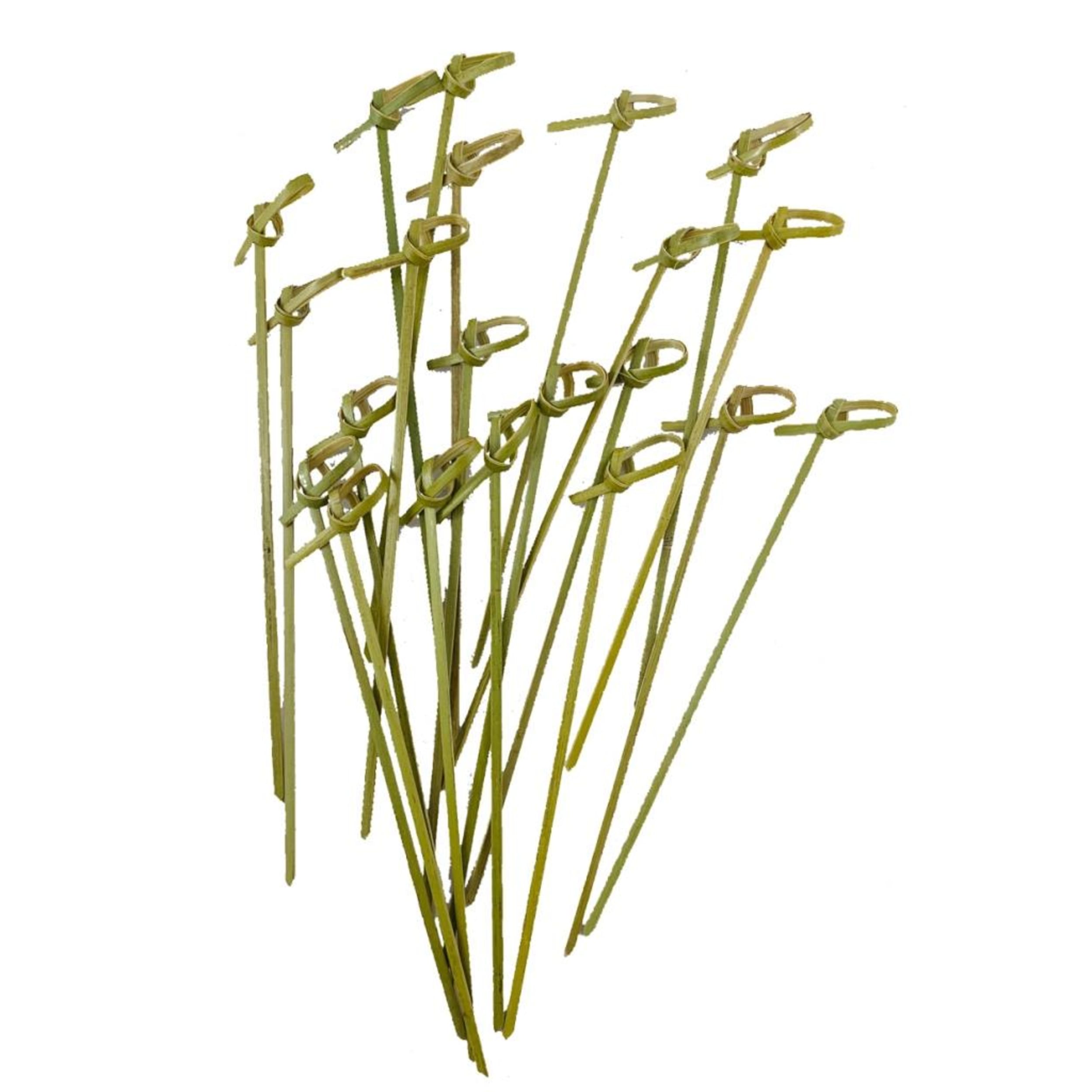 Eco Collection Bamboo Curly Pick Skewer 18cm Natural (250 Pack)