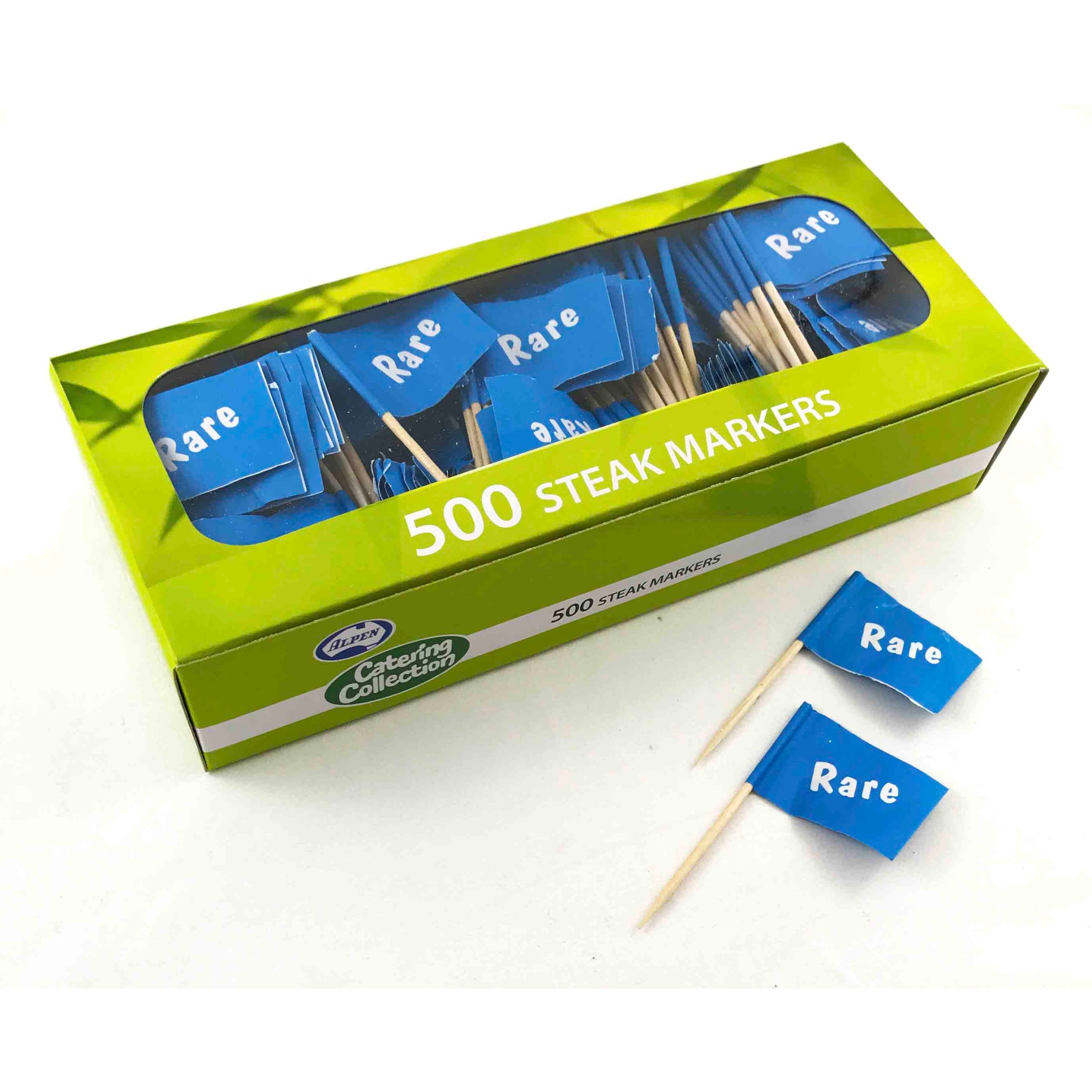 Catering Collection Steak Marker Rare Flagpick (500 Pack)