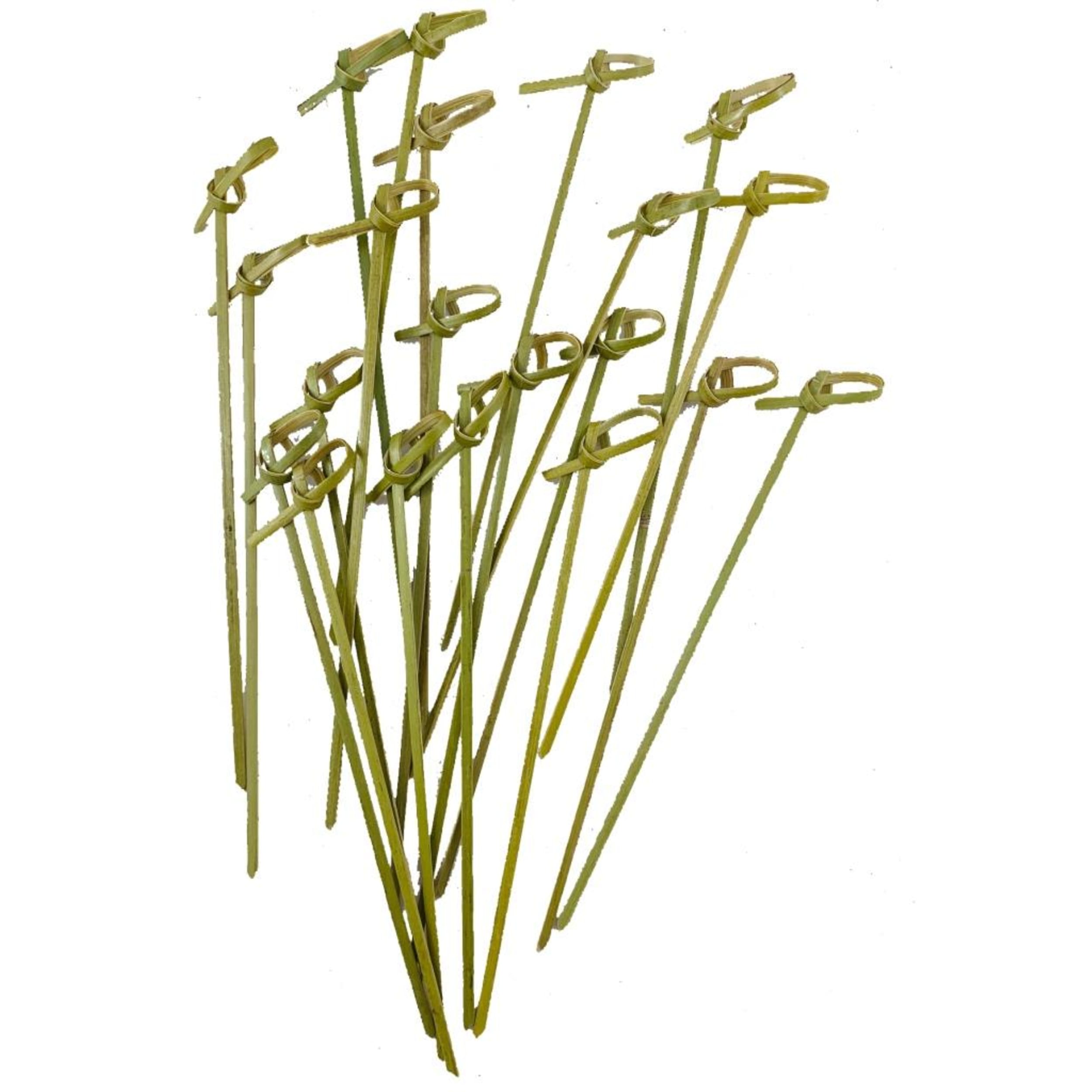 Eco Collection Bamboo Curly Pick Skewer 15cm Natural (250 Pack)