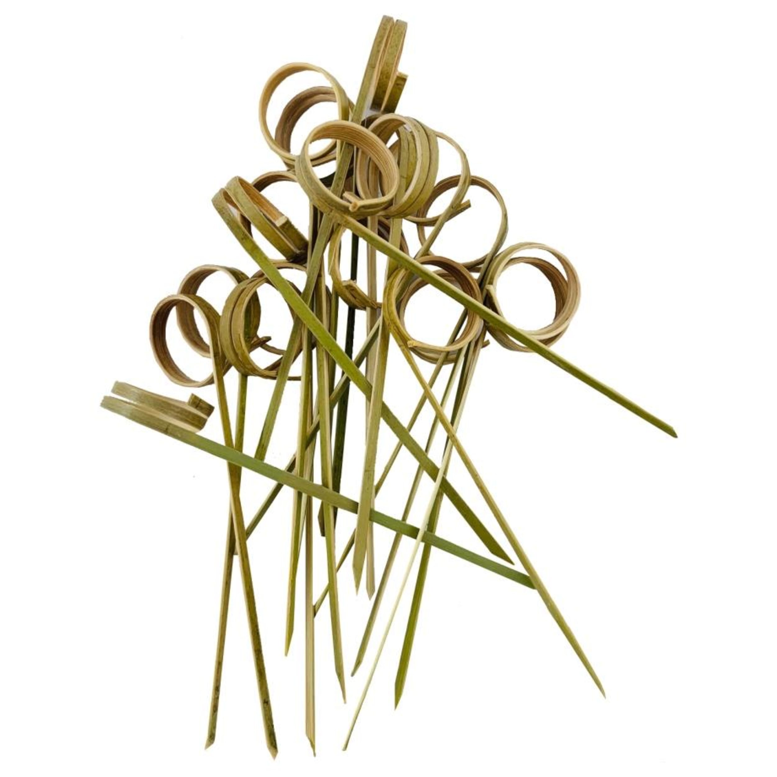 Eco Collection Bamboo Ring Skewer 10cm Natural (250 Pack)