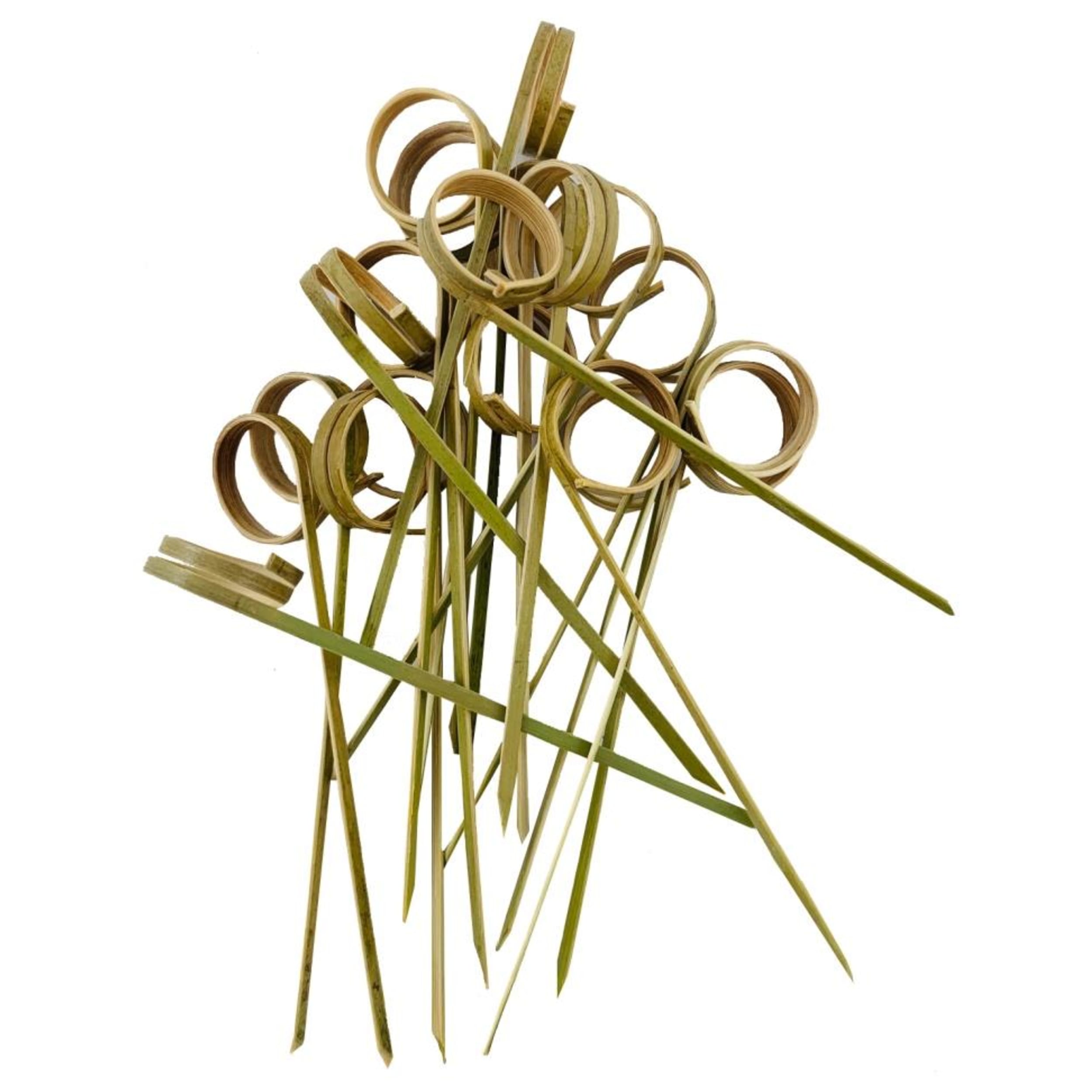 Eco Collection Bamboo Ring Skewer 15cm Natural (250 Pack)