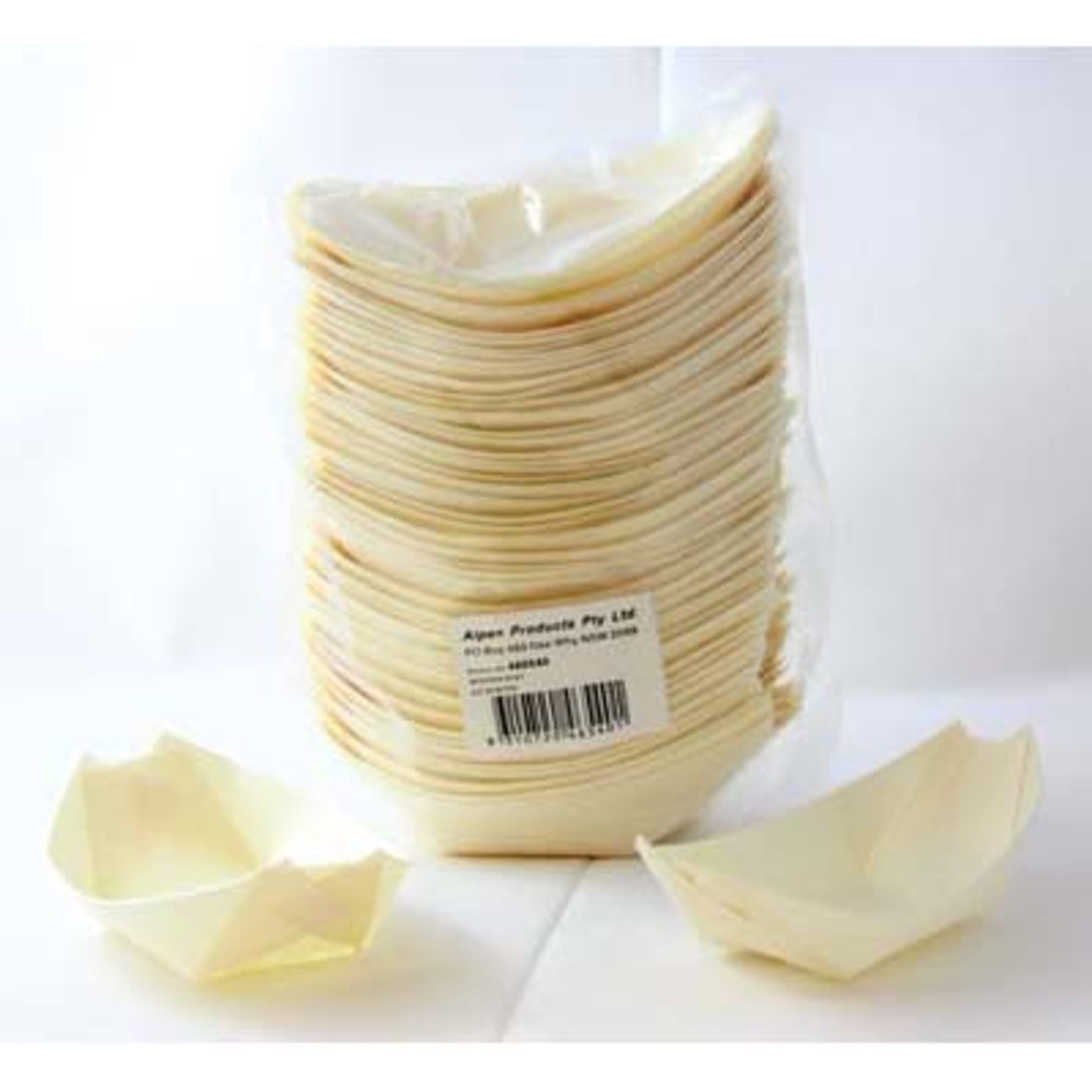Eco Collection Wooden Boats 90x57mm (50 Pack)