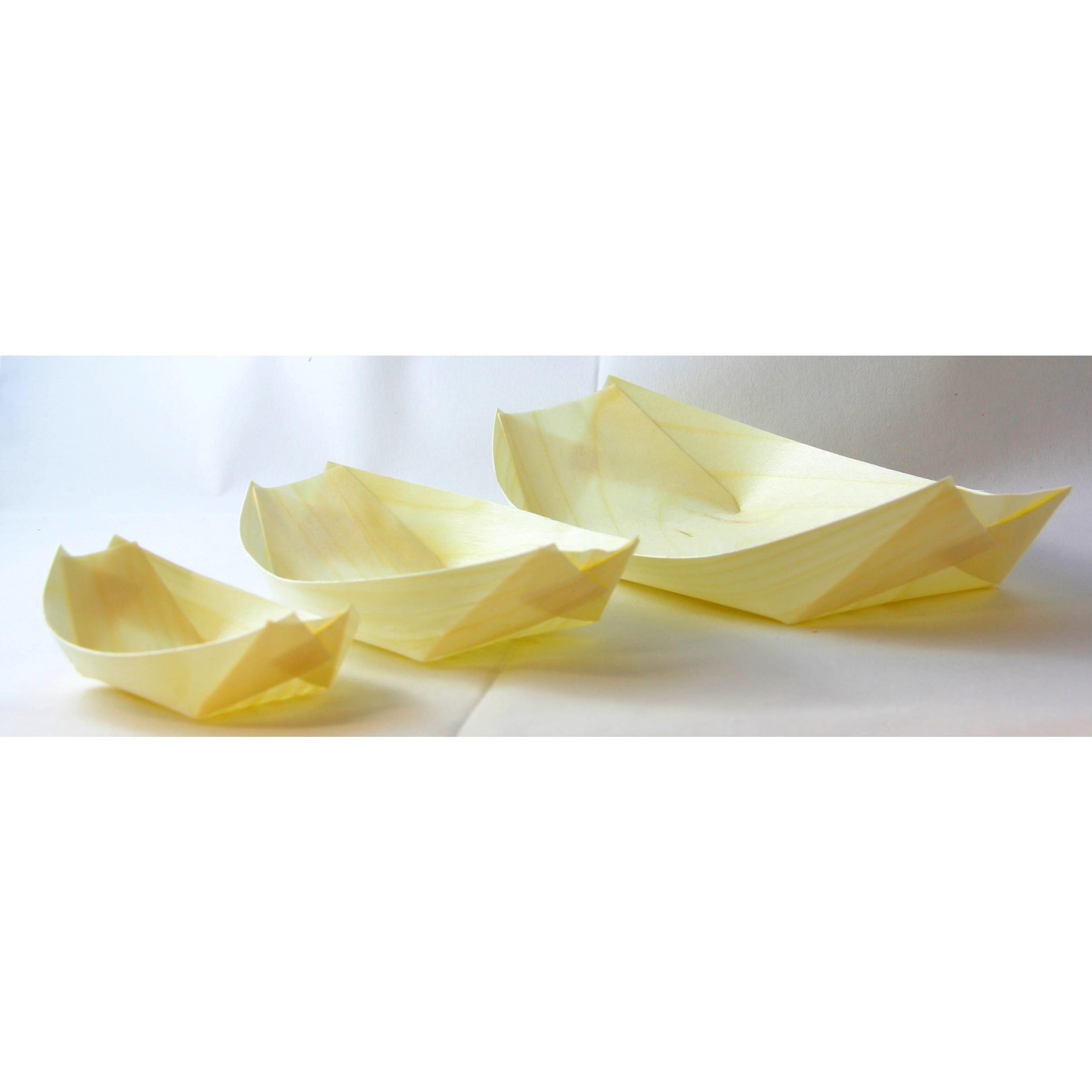 Eco Collection Wooden Boats 90x57mm (50 Pack)
