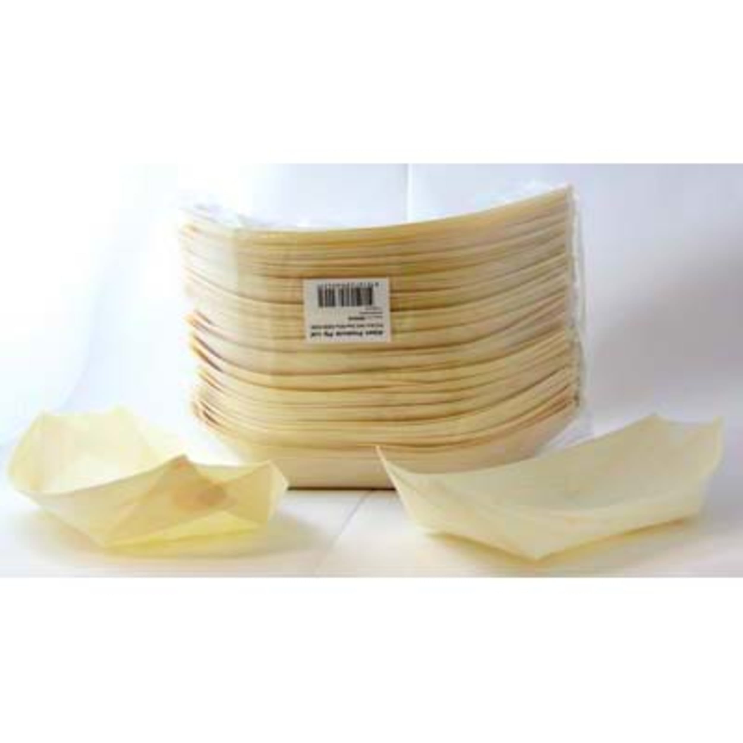 Eco Collection Wooden Boats 165x88mm (50 Pack)