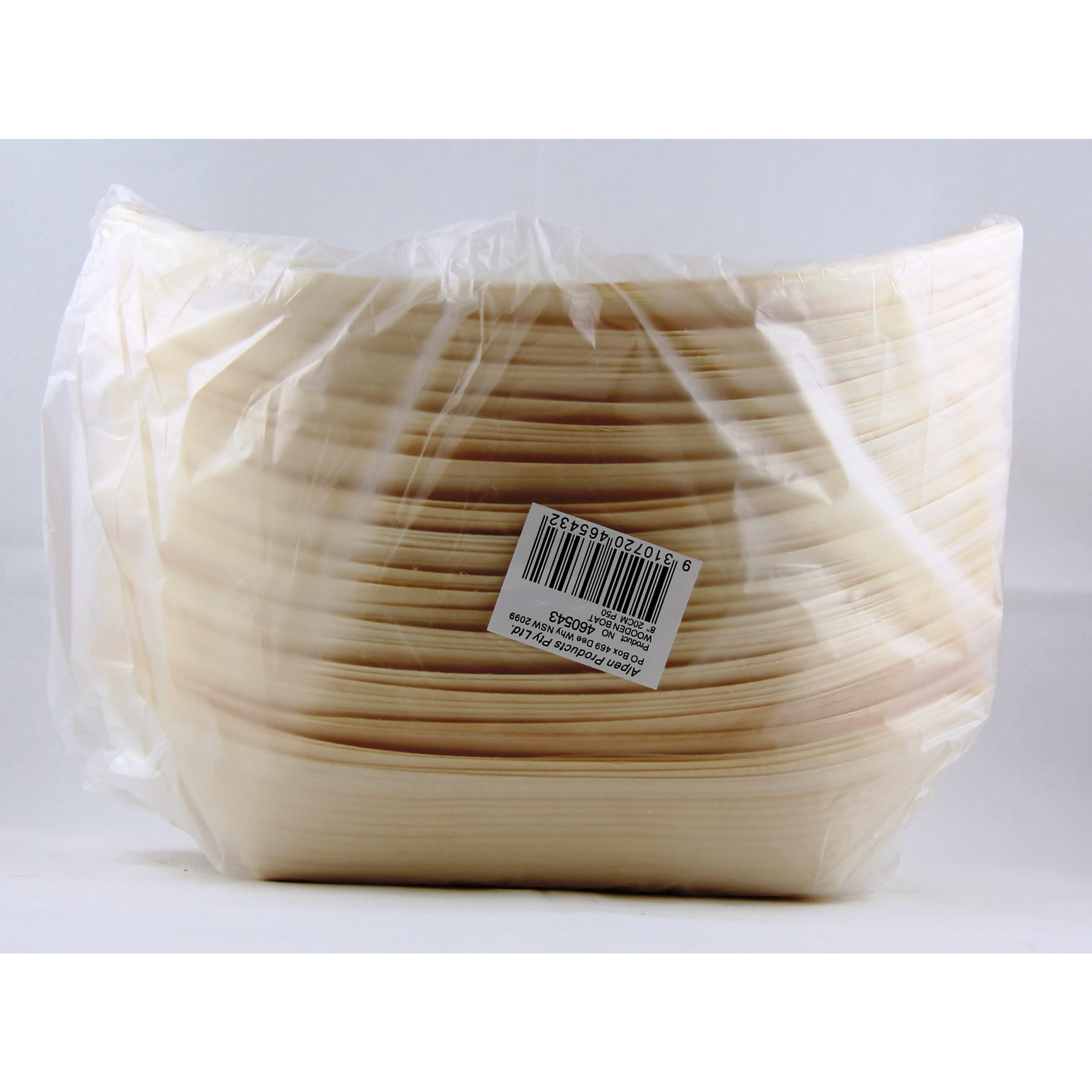 Eco Collection Wooden Boats 220x103mm (50 Pack)