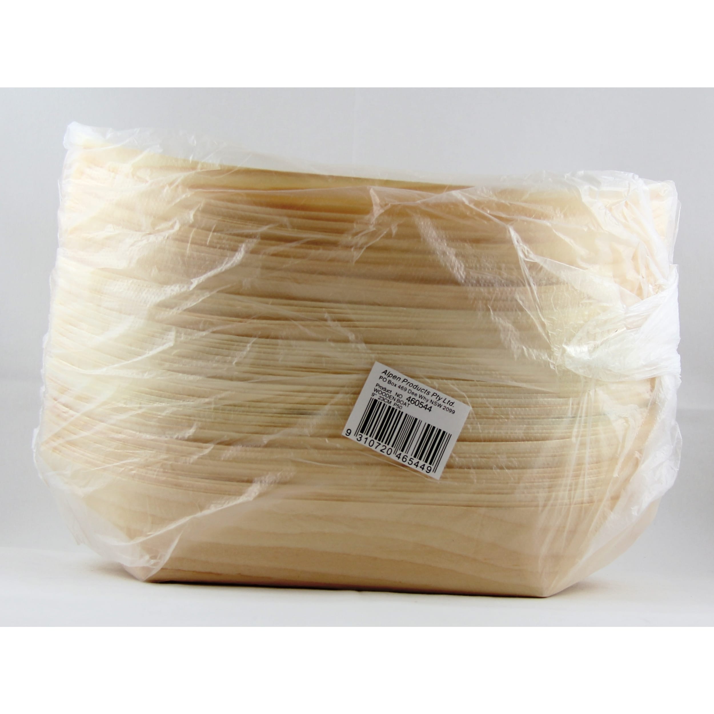 Eco Collection Wooden Boats 250x120mm (50 Pack)