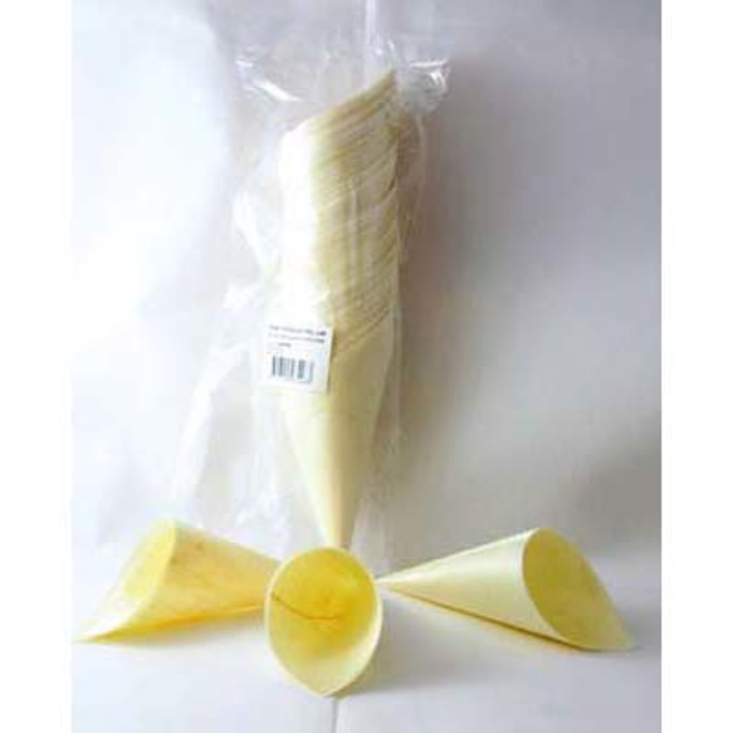 Eco Collection Wooden Cones 125x45mm (50 Pack)