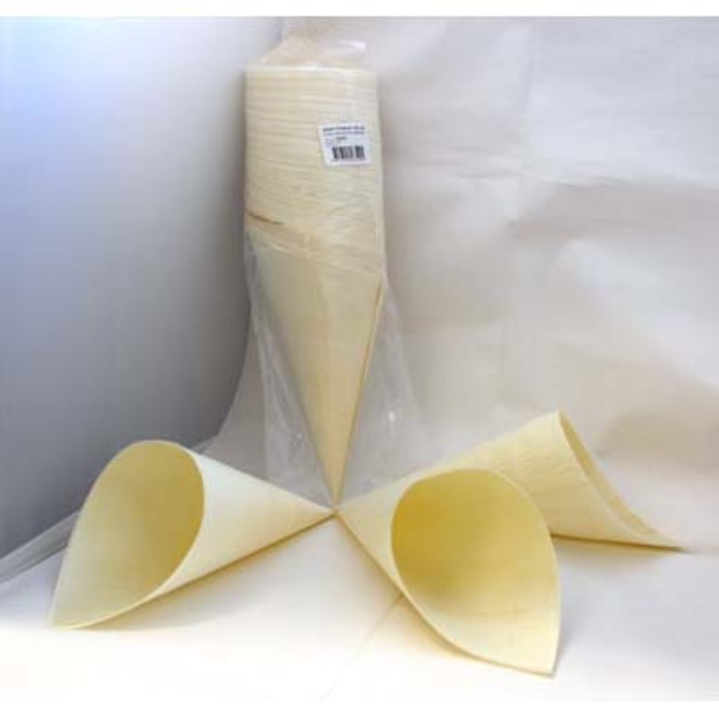 Eco Collection Wooden Cones 230x90mm (50 Pack)