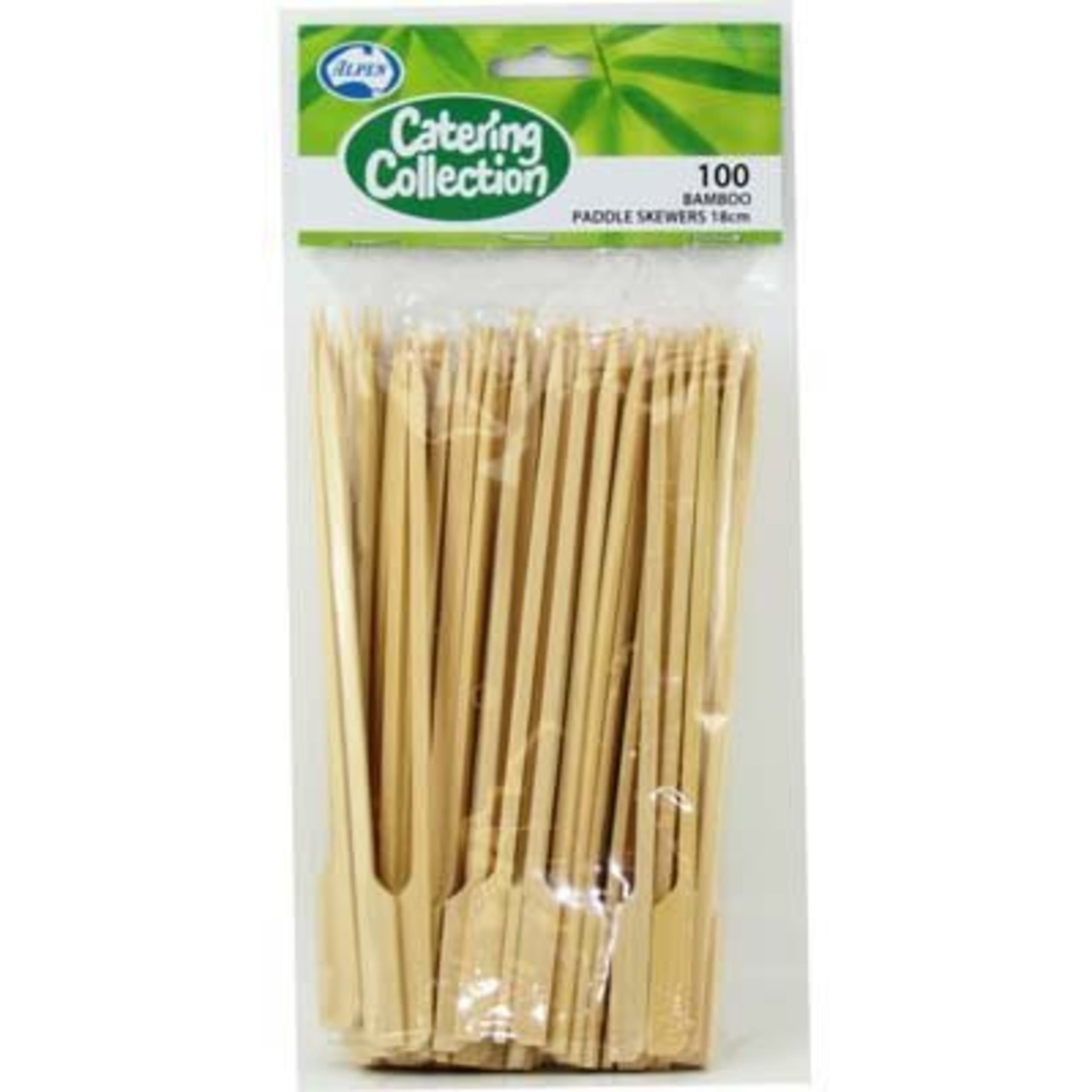 Catering Collection Skewer Paddle 3mm x 18cm (100 Pack)