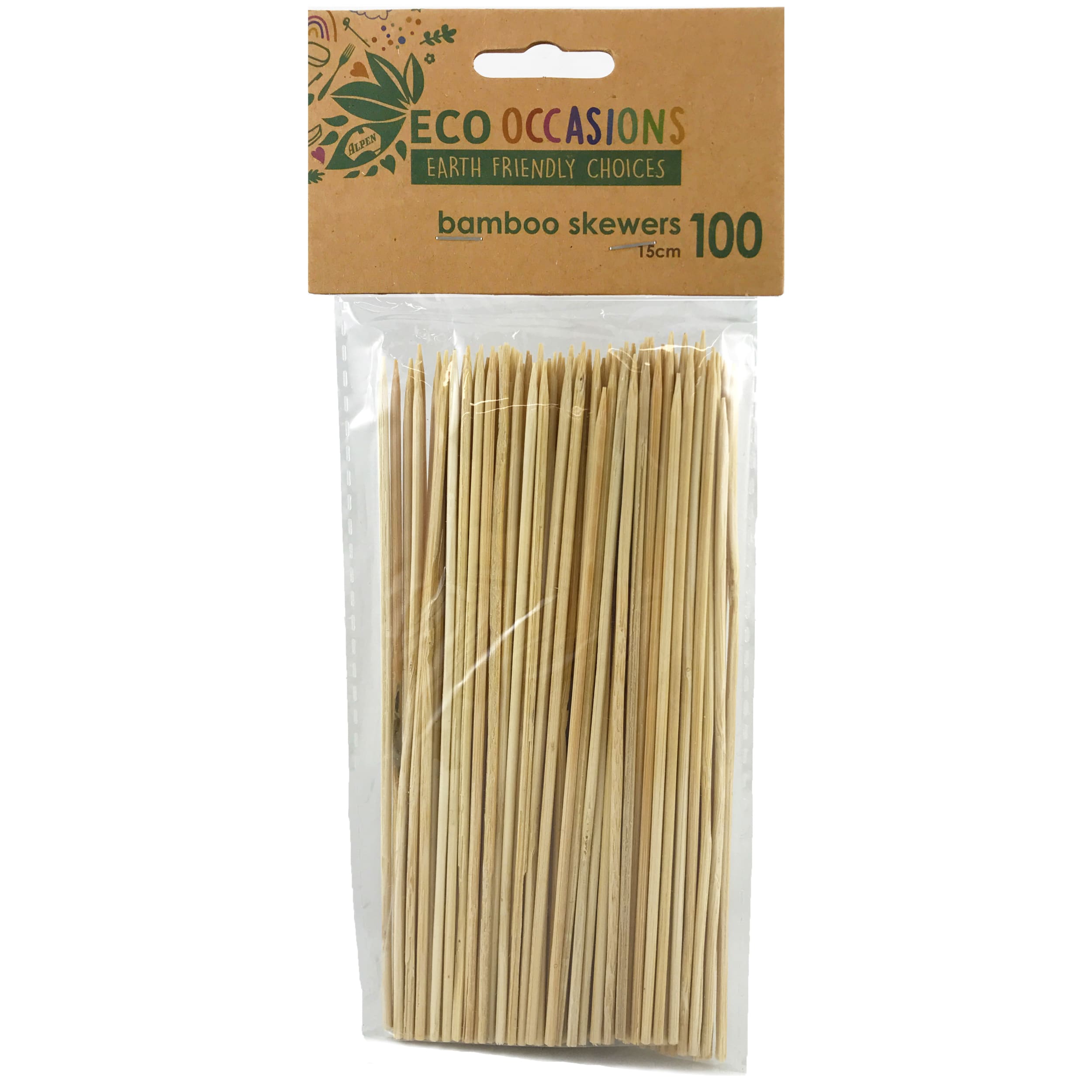 Catering Collection Bamboo Skewer 2.5mm x 15cm (100 Pack)