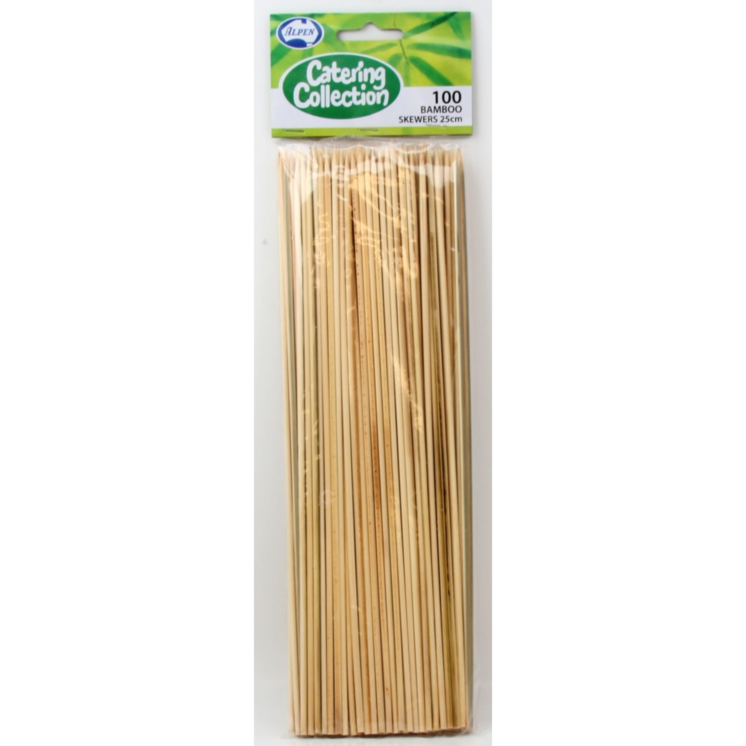 Catering Collection Bamboo Skewer 2.5mm x 25cm (100 Pack)