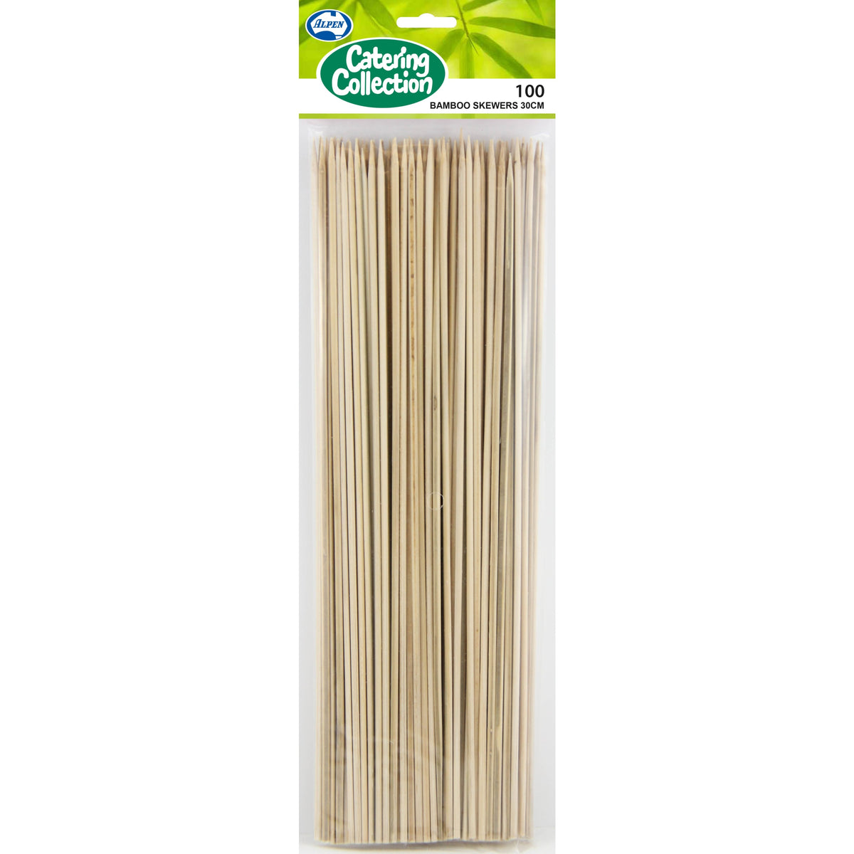Catering Collection Bamboo Skewer 3mm x 30cm (100 Pack)
