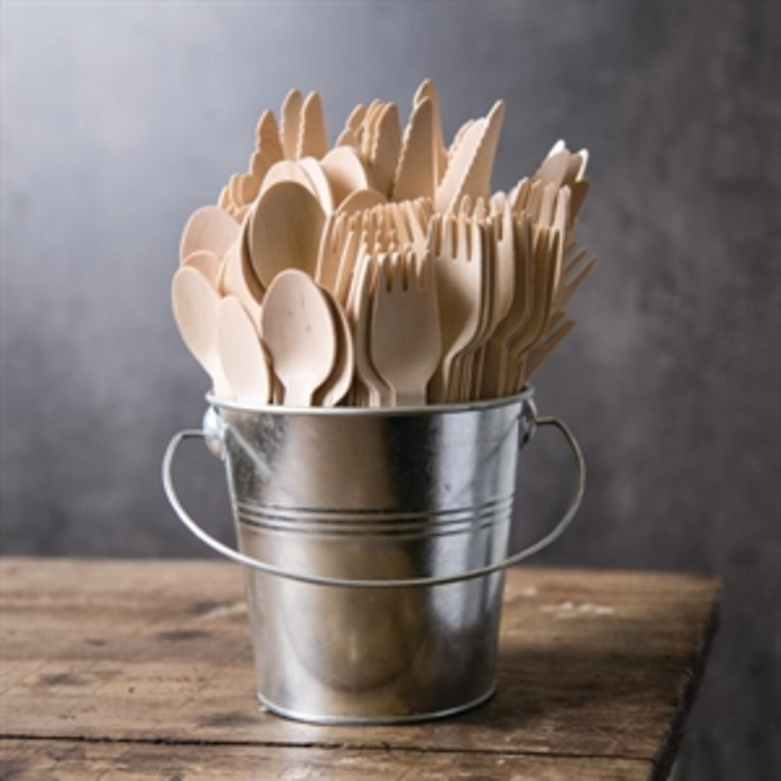 Eco Collection Wooden Tea Spoons 110mm (100 Pack)