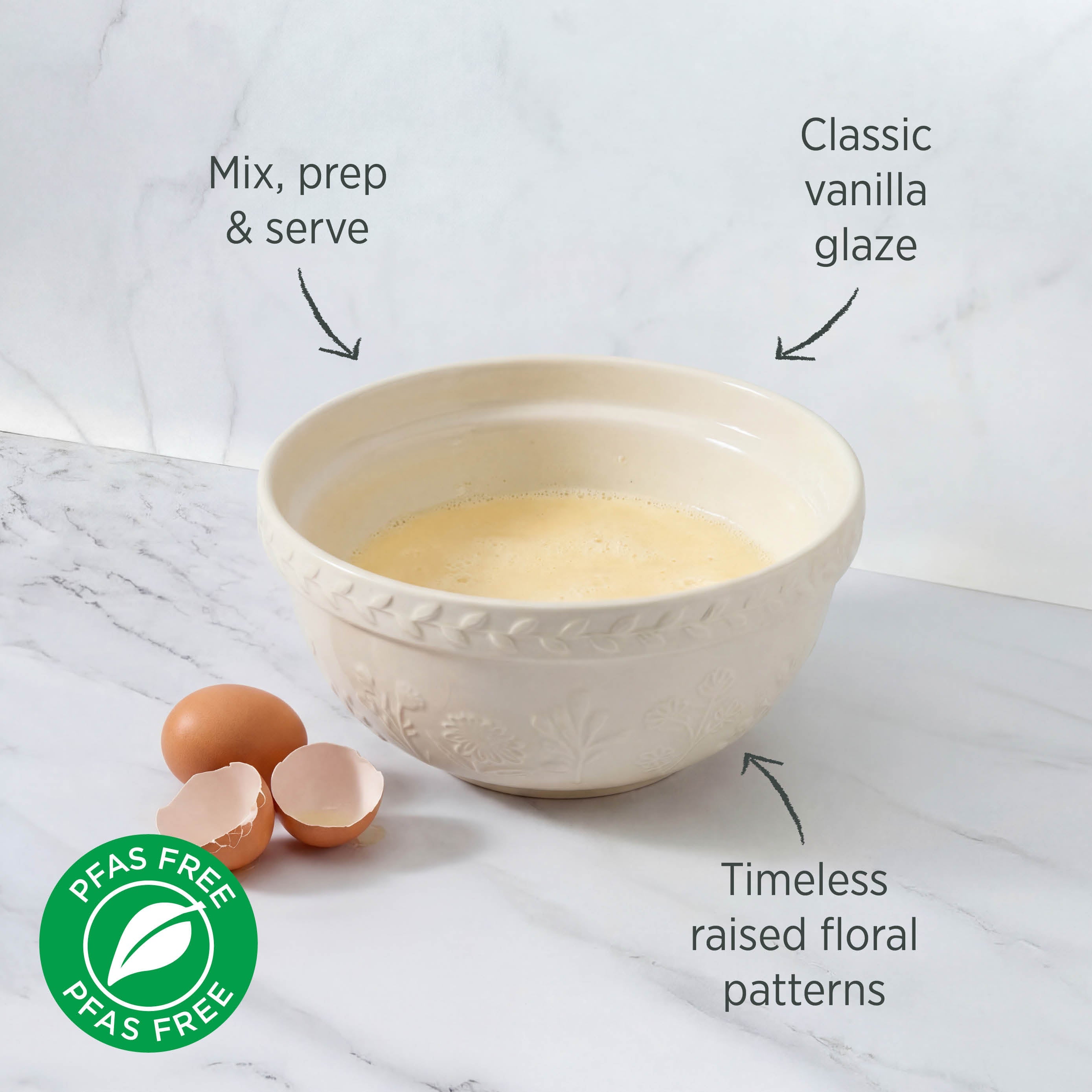 Wiltshire Baking Traditions Stoneware Mixing Bowl 2L (23.5cm)