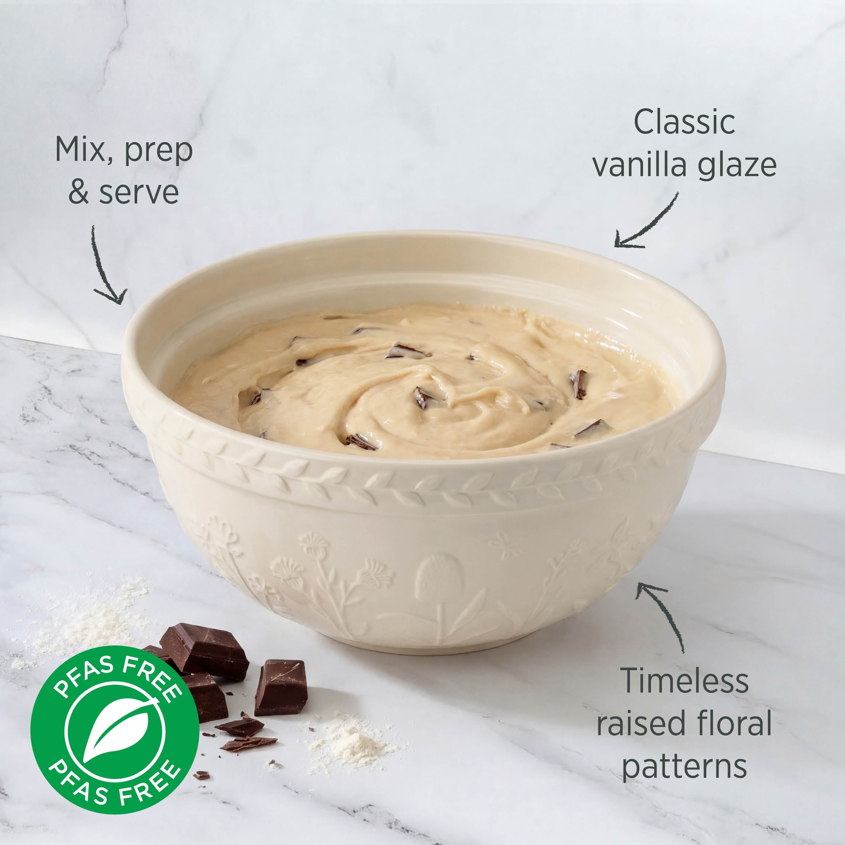 Wiltshire Baking Traditions Stoneware Mixing Bowl 4.5L (29cm)