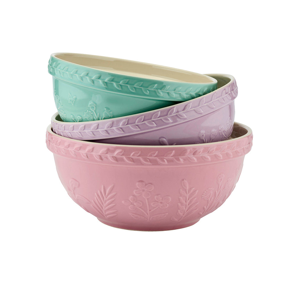 Wiltshire Baking Traditions Stoneware Mixing Bowls (Set of 3)
