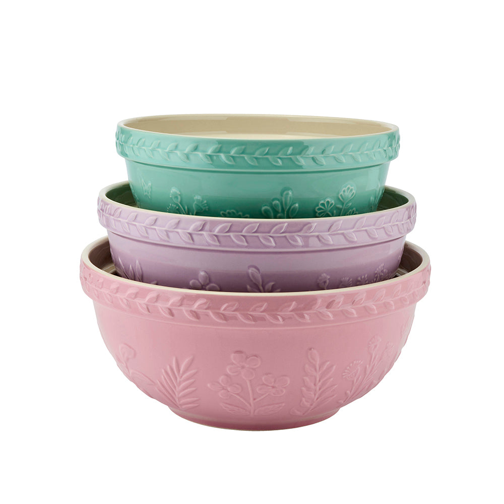 Wiltshire Baking Traditions Stoneware Mixing Bowls (Set of 3)