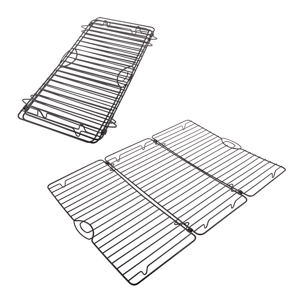 Daily Bake Non-Stick Foldable Rectangle Cake Cooler – 46 x 32cm