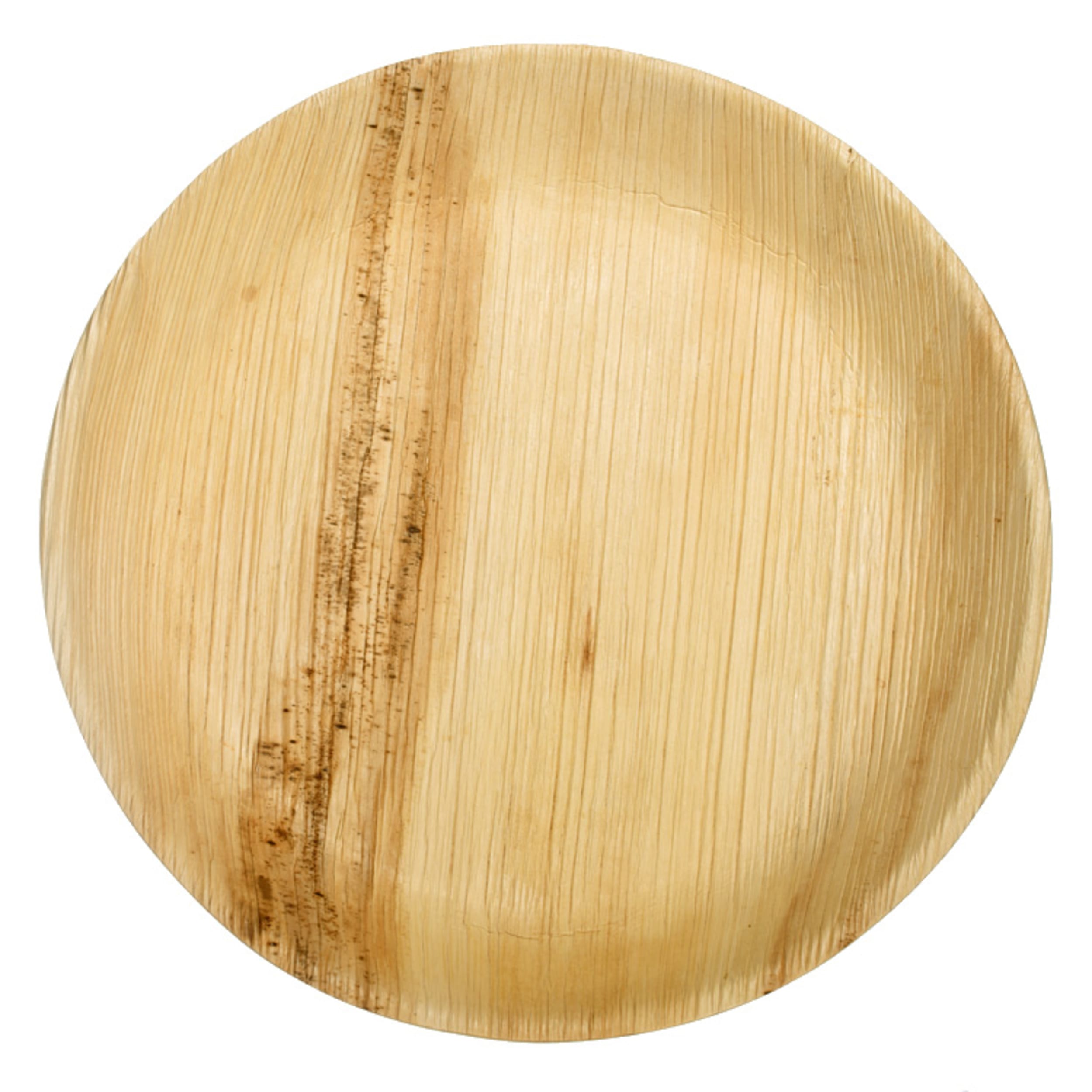 Eco Collection Palm Leaf Round Plate 10inch 250x25mm deep (10 Pack)