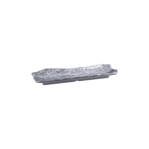 Cheforward Weathered Pewter Oblong Plate (270x112mm)