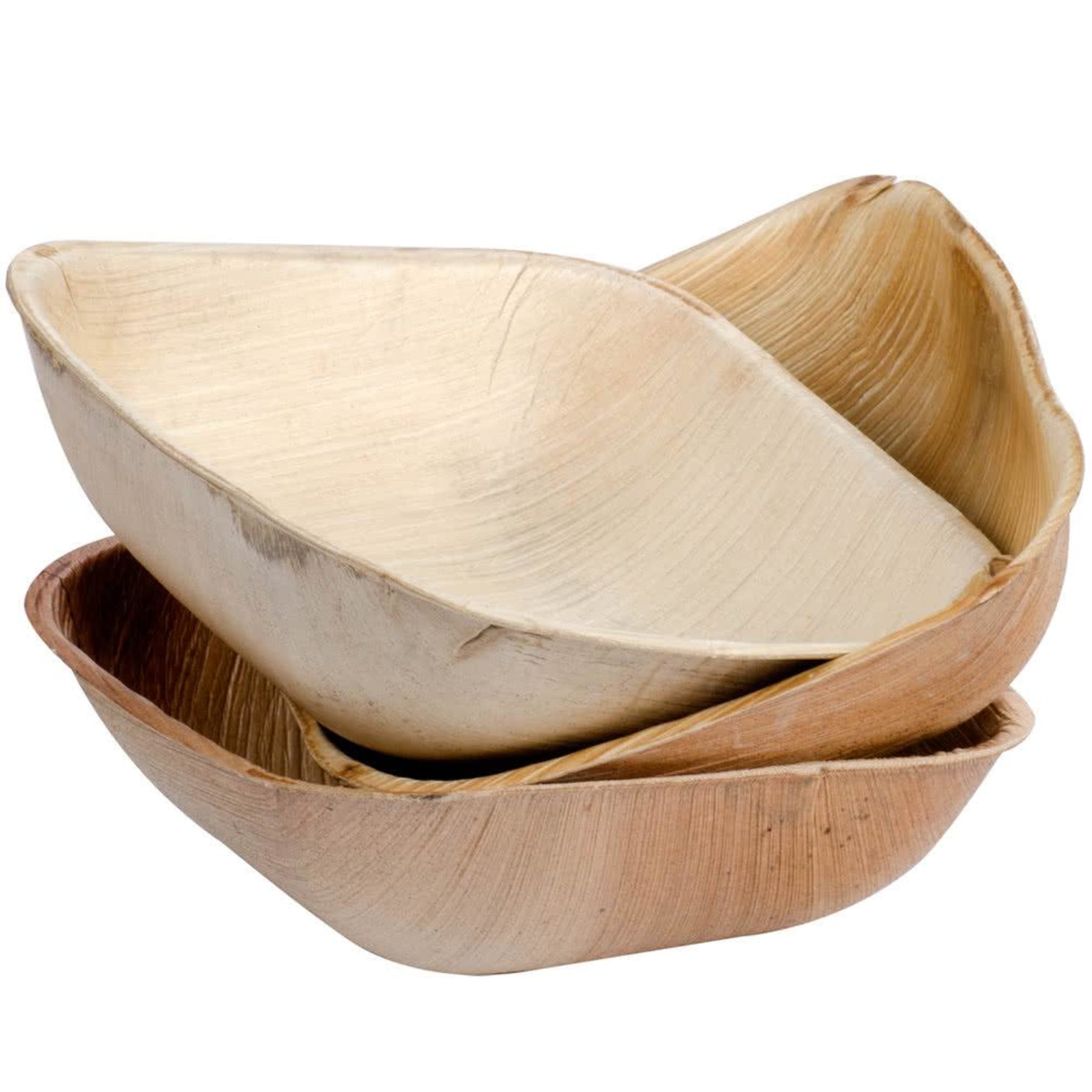 Eco Collection Palm Leaf Square Bowl 130x40mm deep (10 Pack)