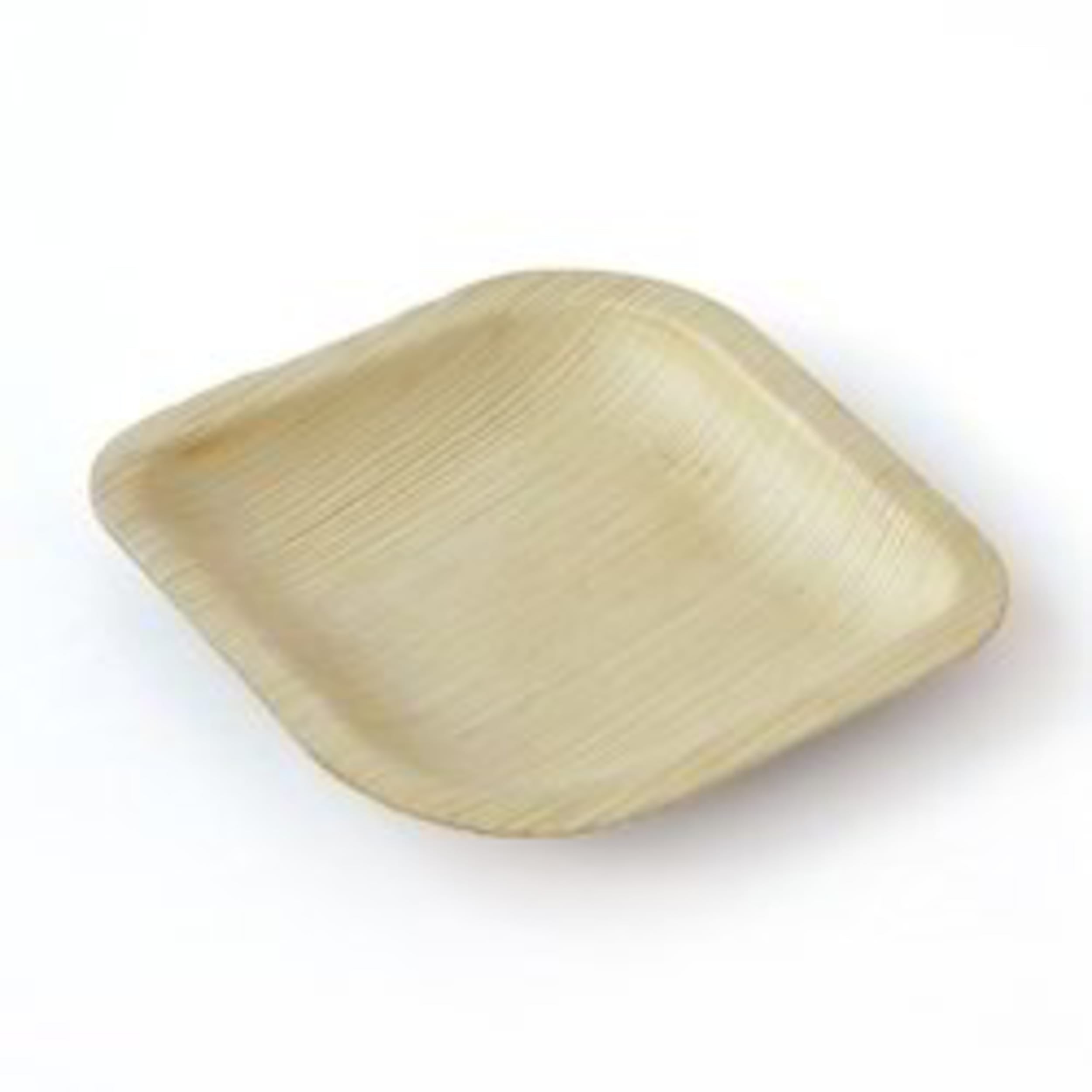 Eco Collection Palm Leaf Square Plate 6inch 150x20mm deep (10 Pack)