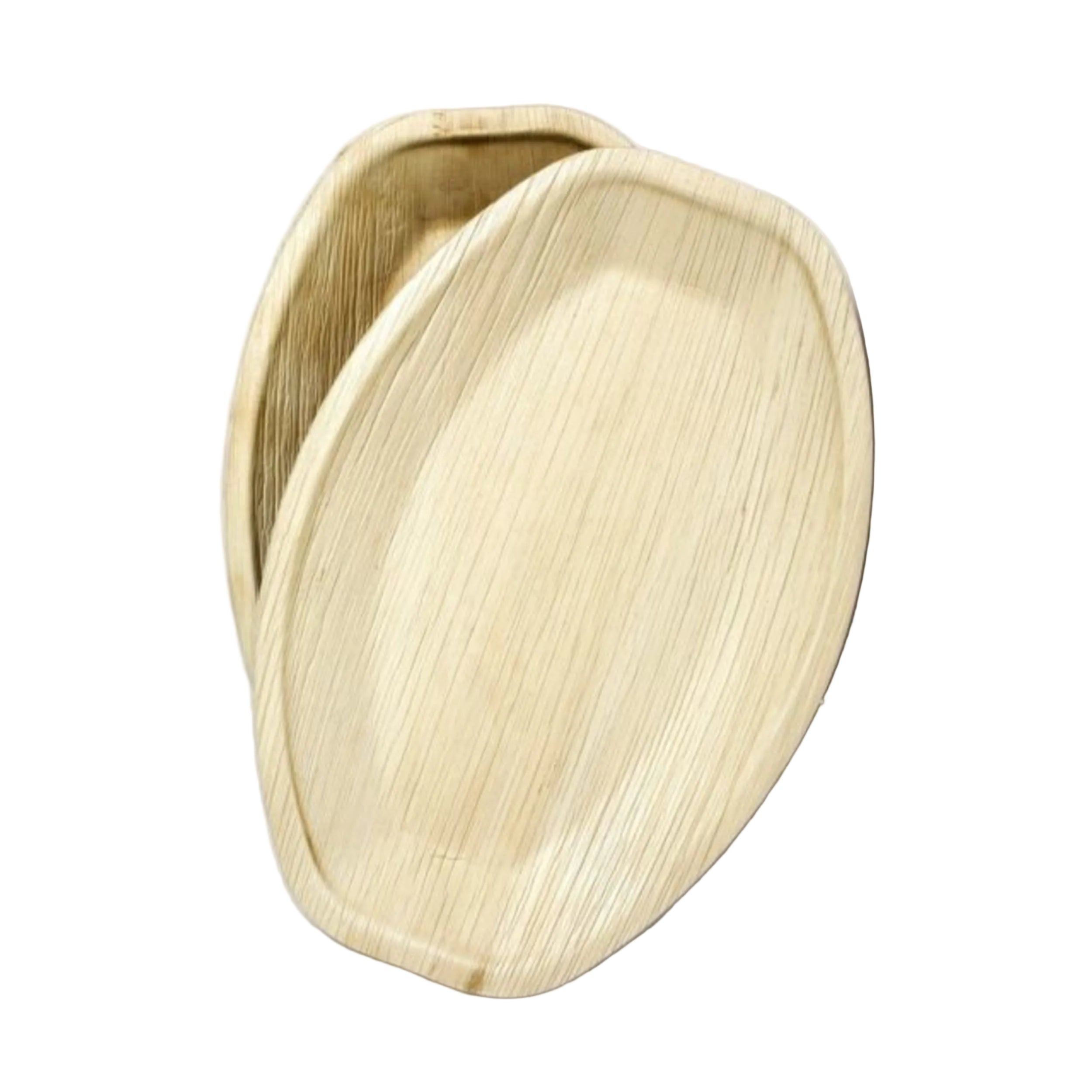 Eco Collection Palm Leaf Medium Platter 360x250mm (2 Pack)