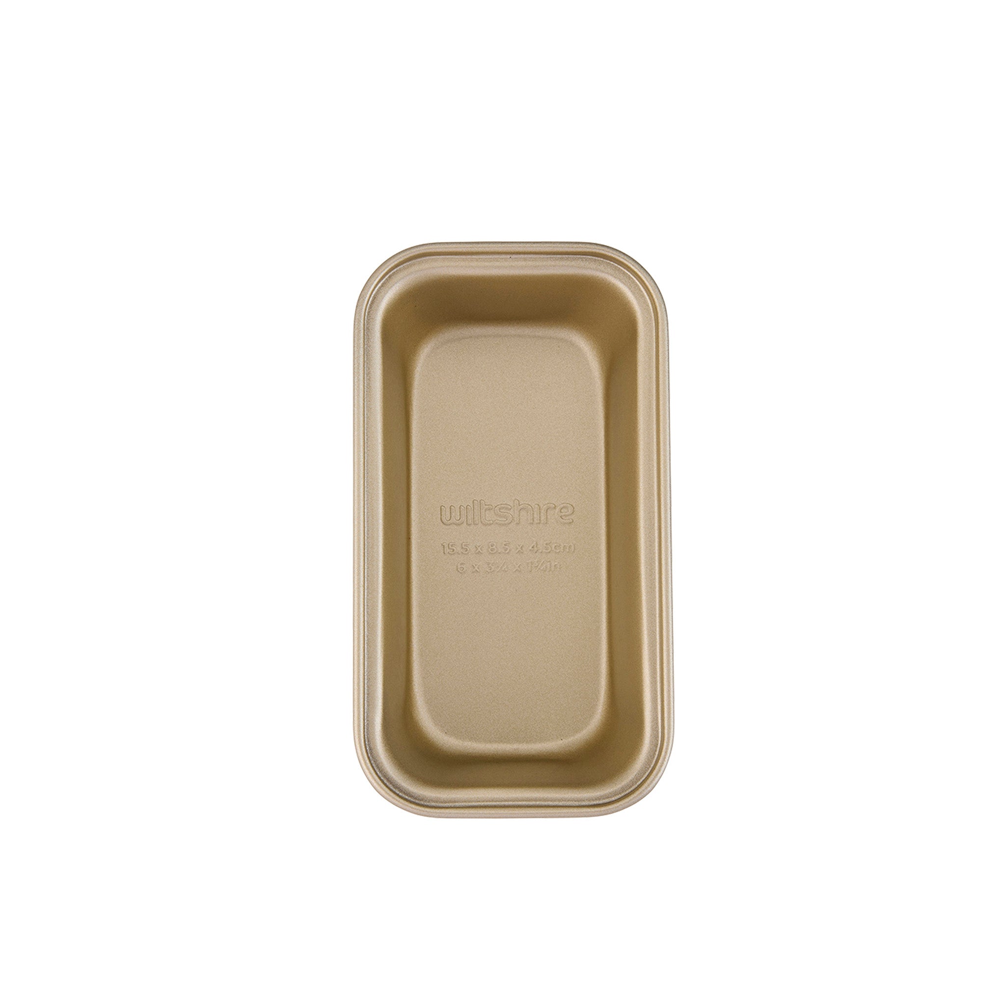 Wiltshire Champagne Gold Mini Loaf Pan 15.5cm - Airfryer or Oven
