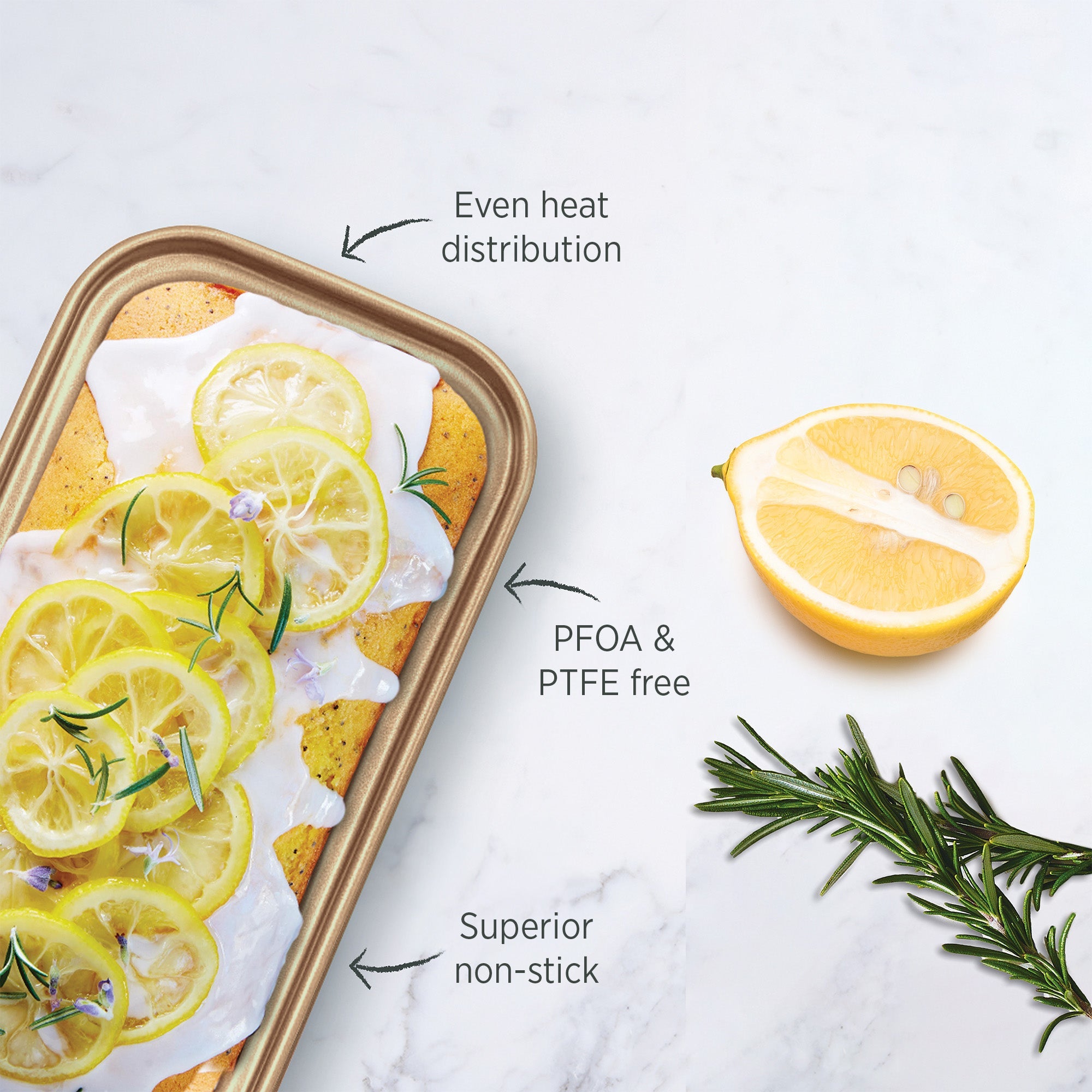 Wiltshire Champagne Gold Mini Loaf Pan 15.5cm - Airfryer or Oven
