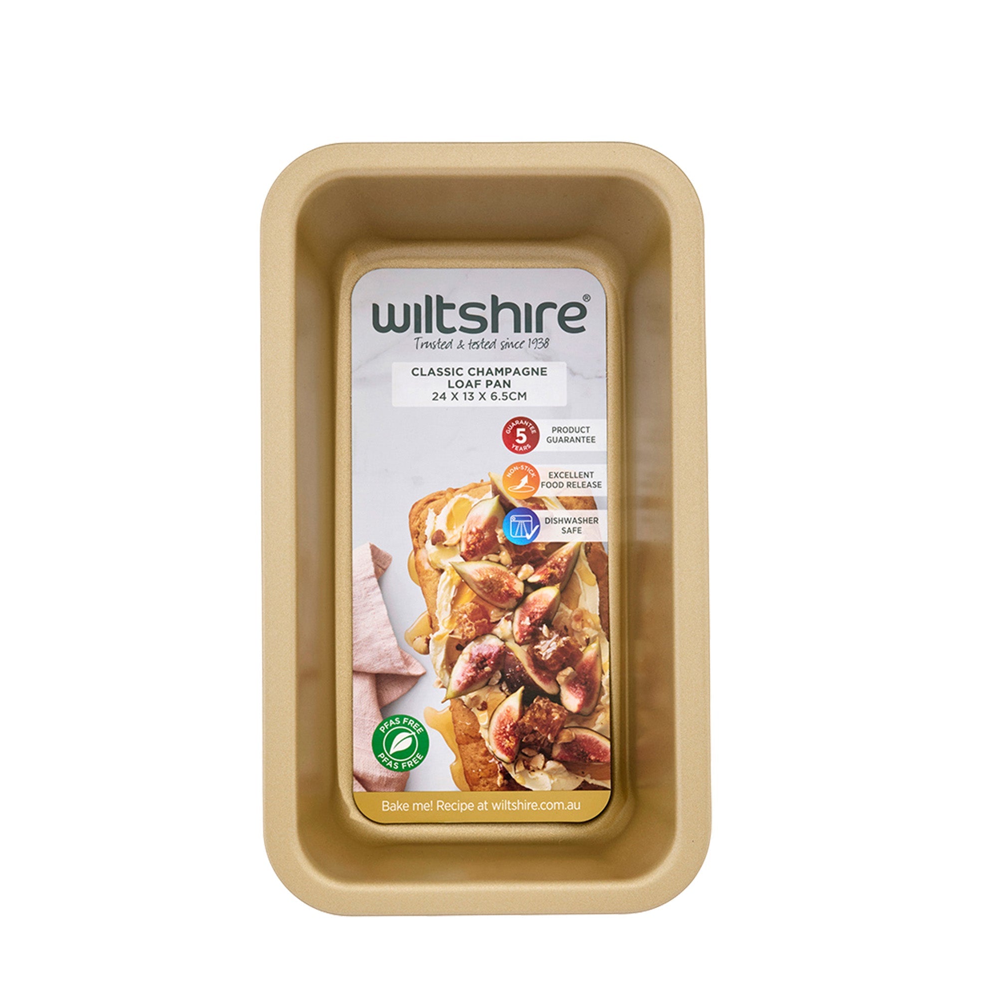 Wiltshire Champagne Gold Loaf Pan 24cm