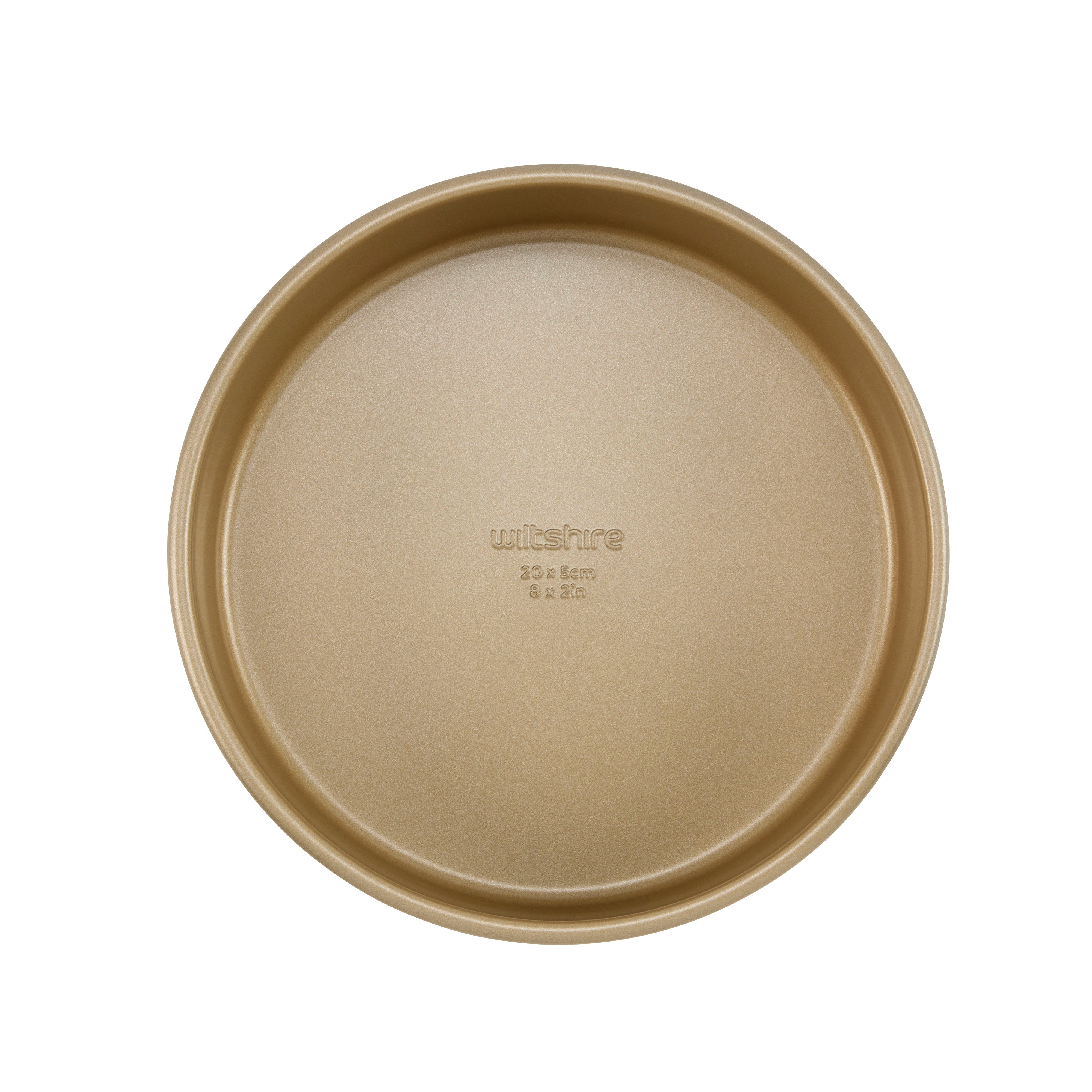 Wiltshire Champagne Gold Round Cake Pan 20cm