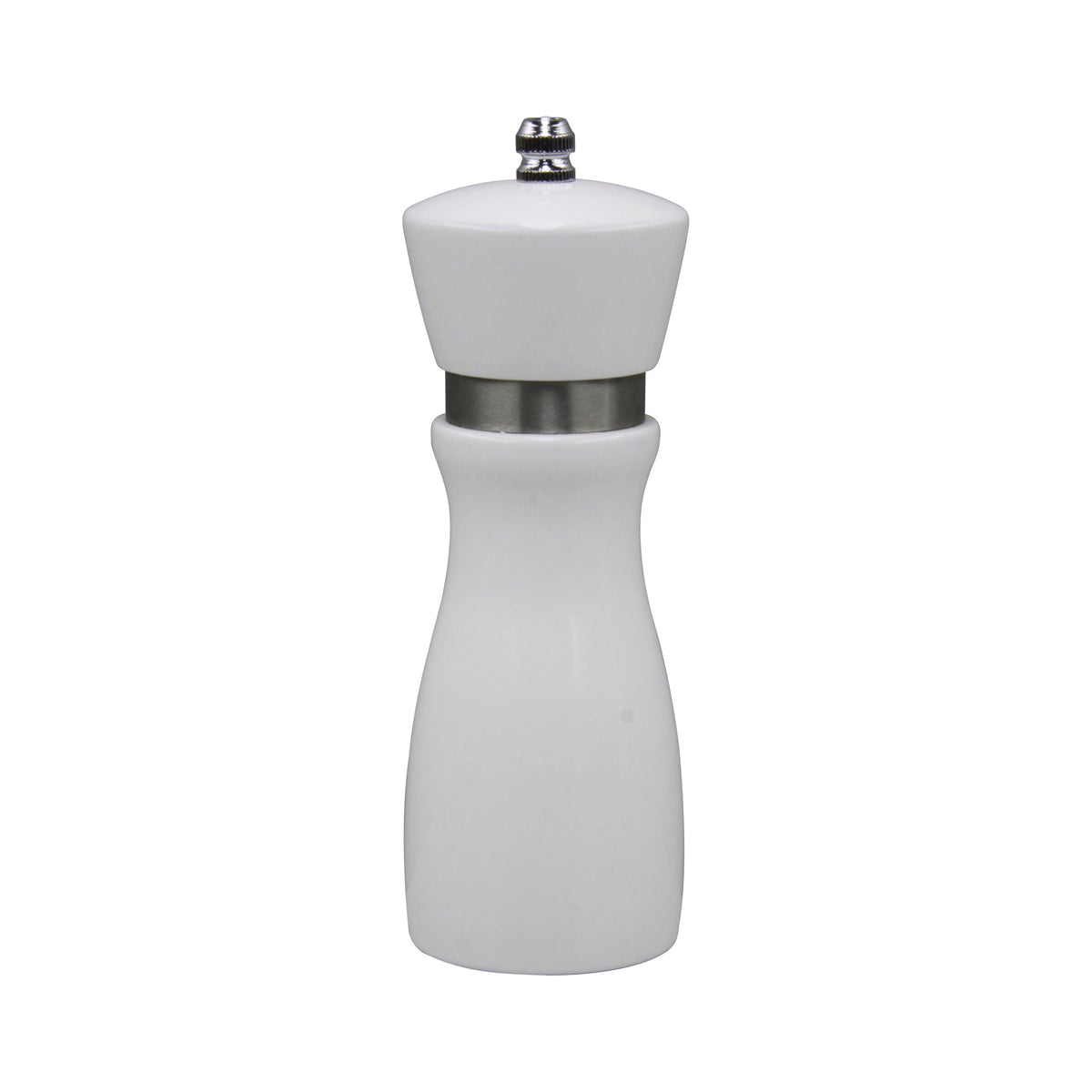 Chef Inox Mondo Salt & Pepper Mill White Wood 50x155mm
