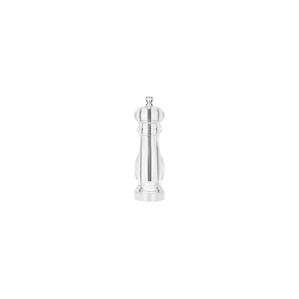 Chef Inox Crystal Salt & Pepper Mill Acrylic 50x170mm