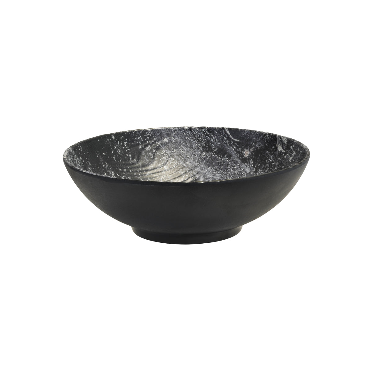 Cheforward Endure Weathered Pewter Round Bowl (330mm Ø - Weathered Pewter / Black)