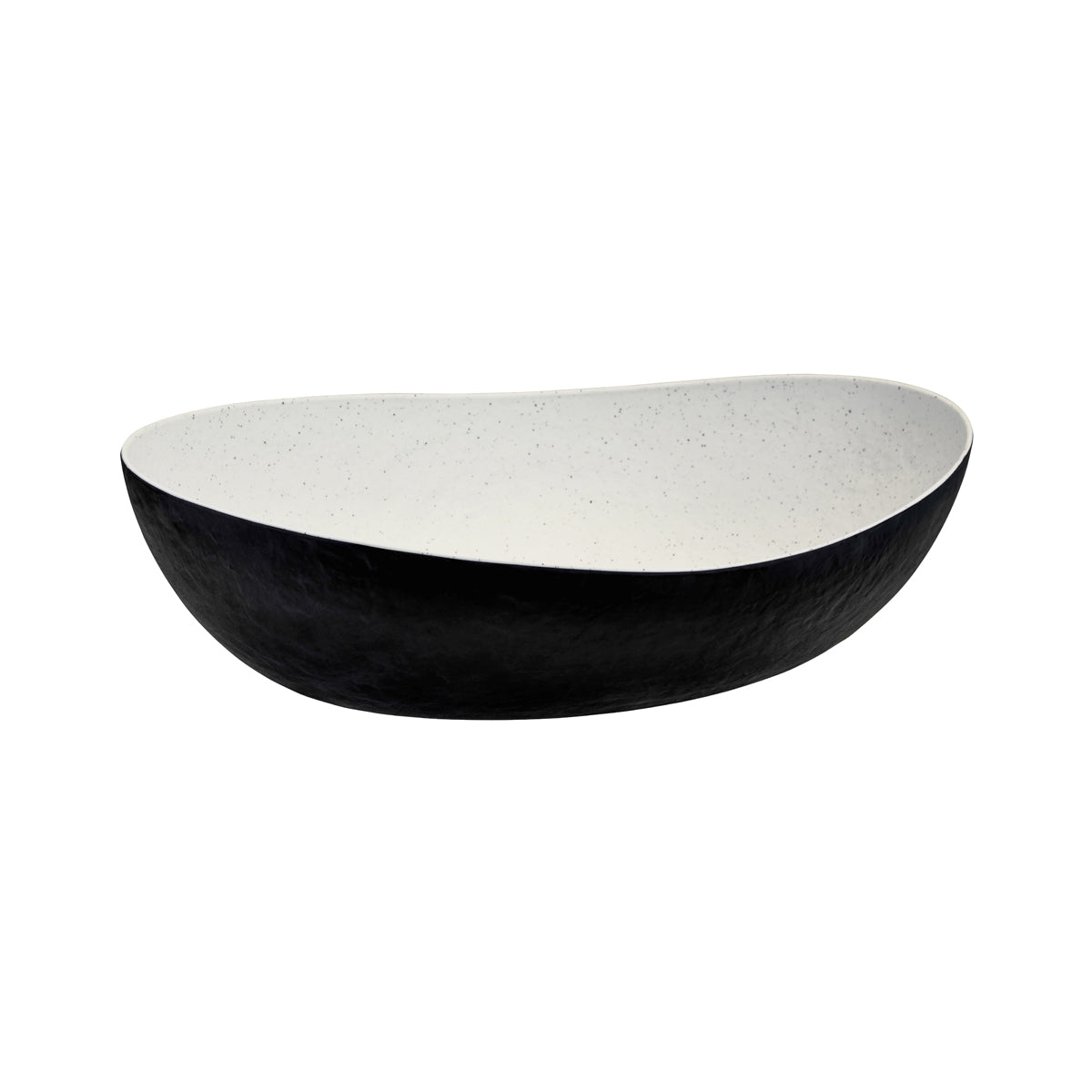 Cheforward Stone Natural/Black Emerge Bowl (450x345mm - Stone Natural / Black)