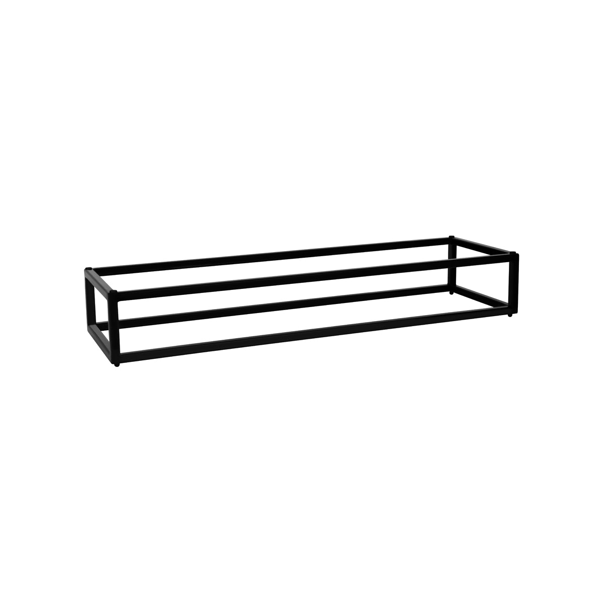 Zicco Form Metal Black Stand Gastronorm 2/4 GN 530x162x80mm