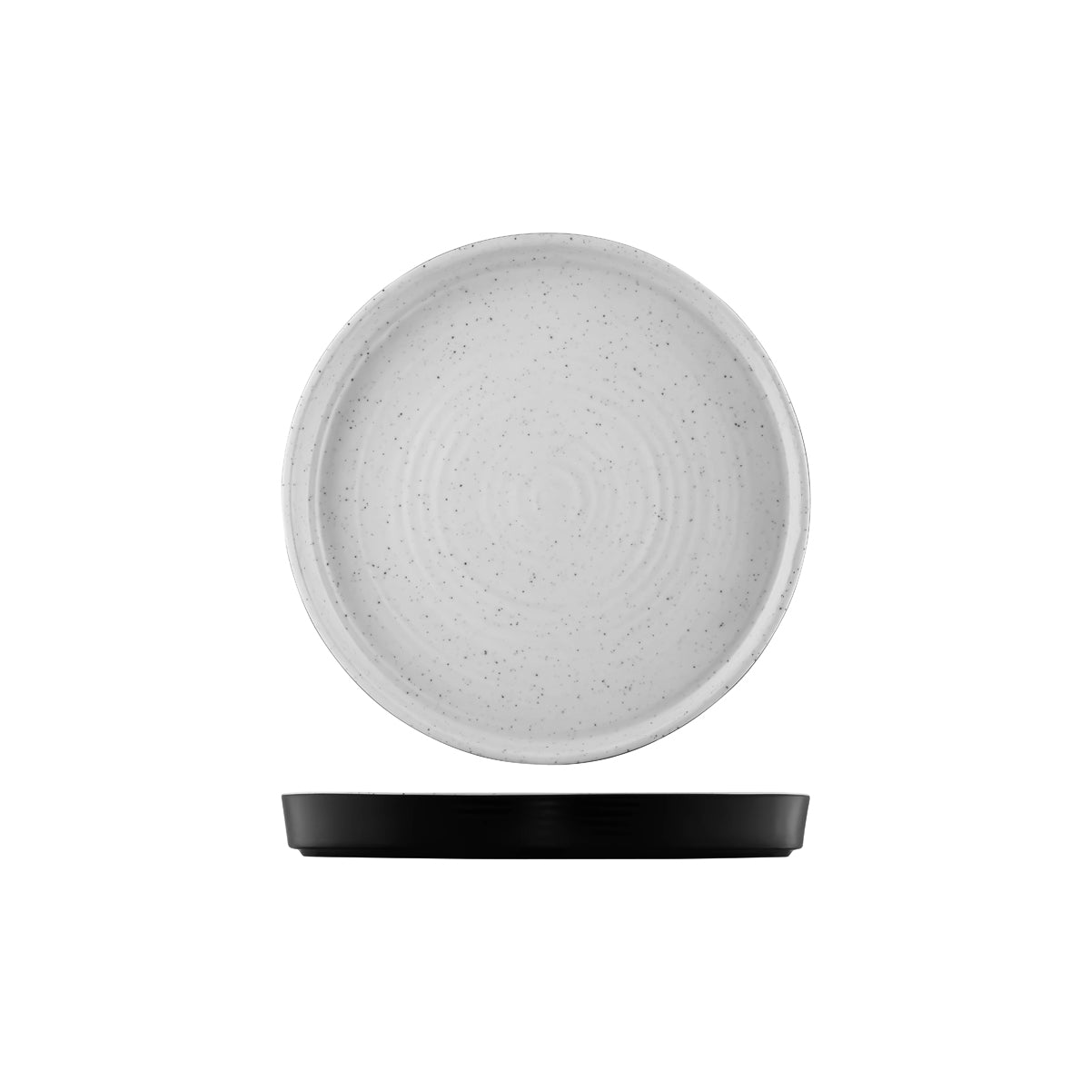 Cheforward Infuse Stone/Natural Round Platter (305mmØ 40mm H - Stone / Natural)