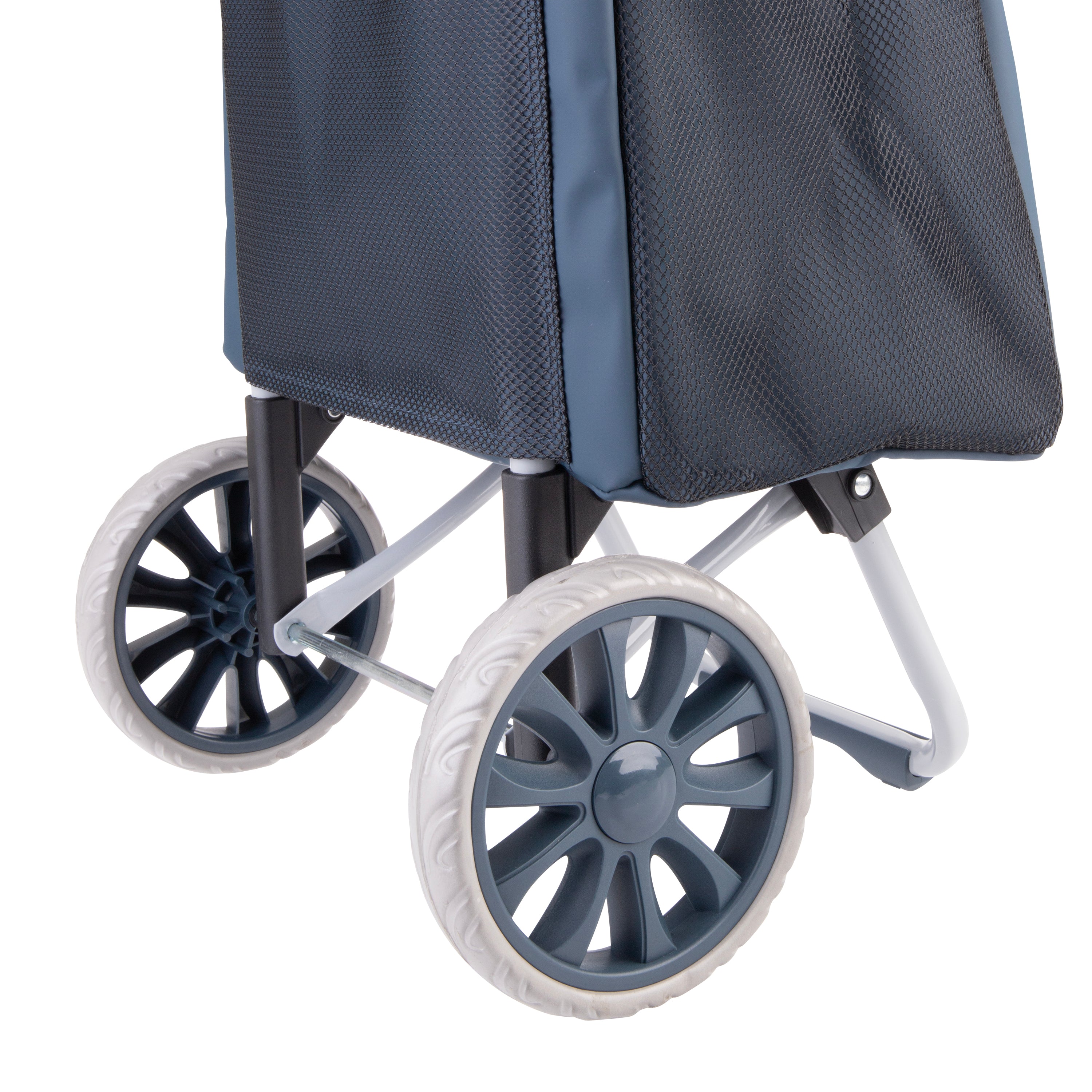 Sachi Cosmo Weatherproof Shopping Trolley - Indigo