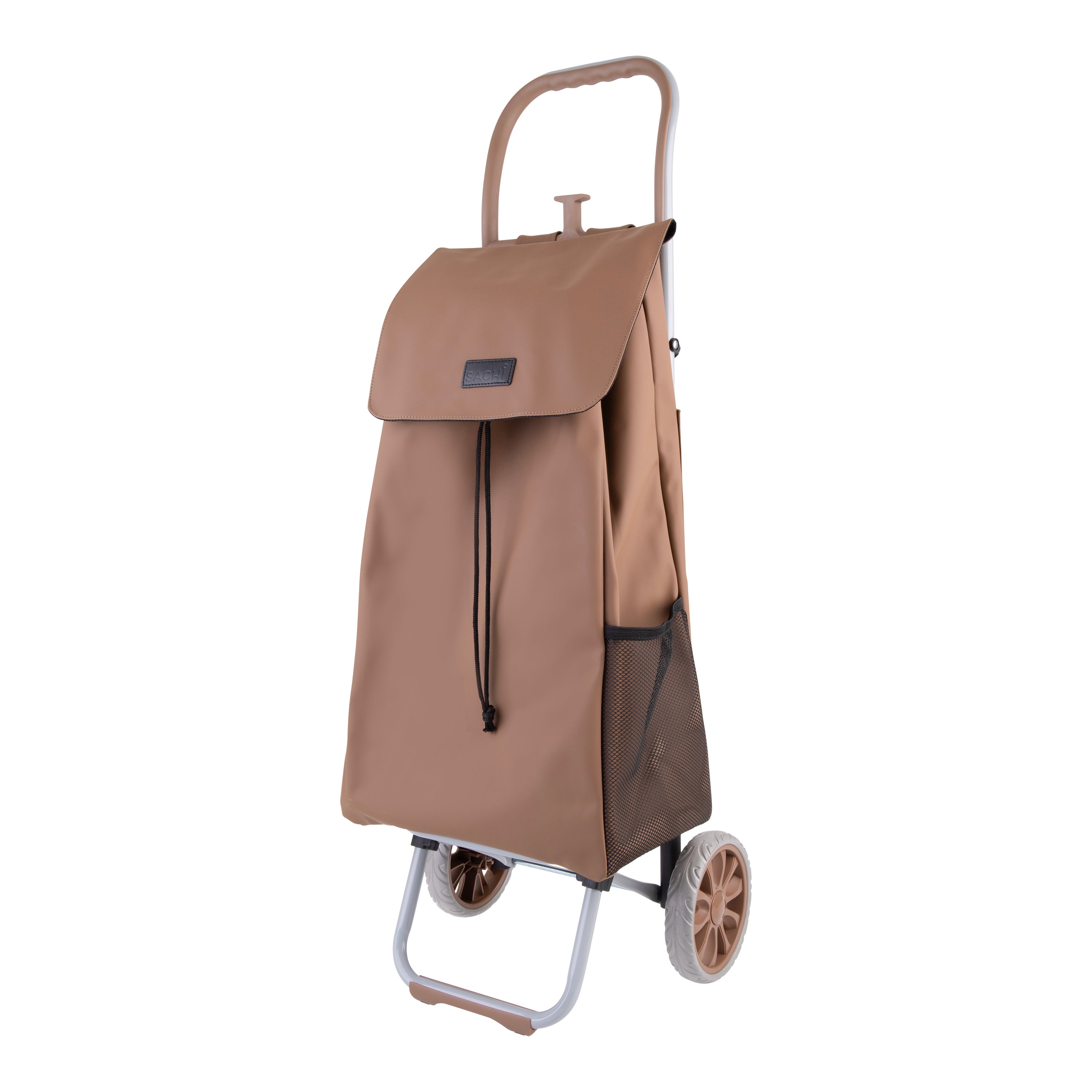 Sachi Cosmo Weatherproof Shopping Trolley - Tan