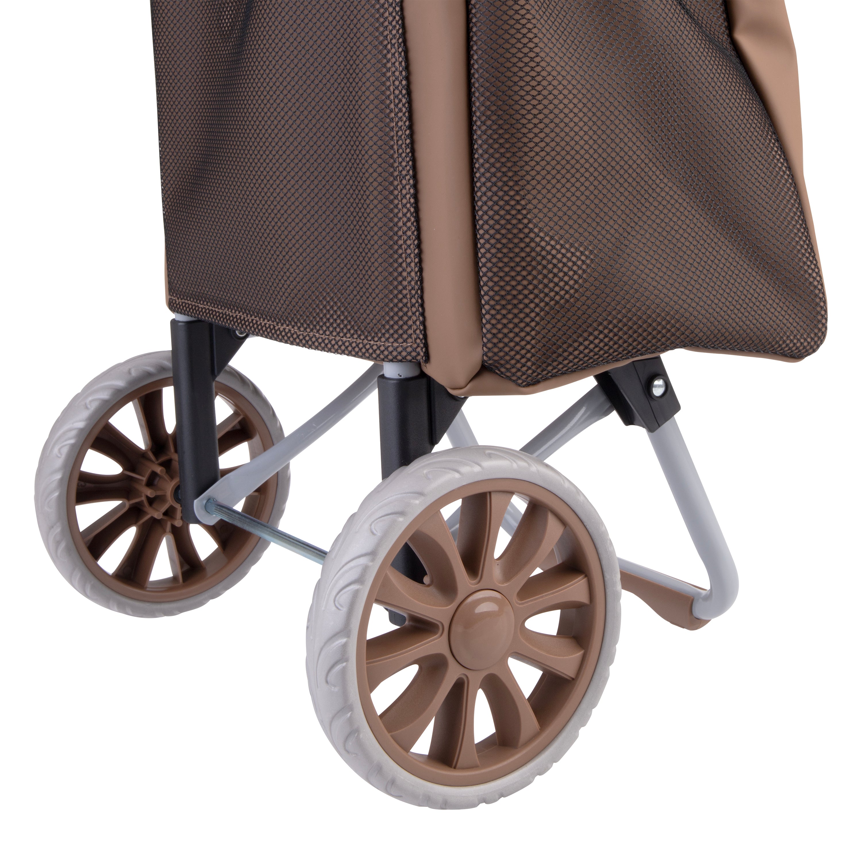Sachi Cosmo Weatherproof Shopping Trolley - Tan