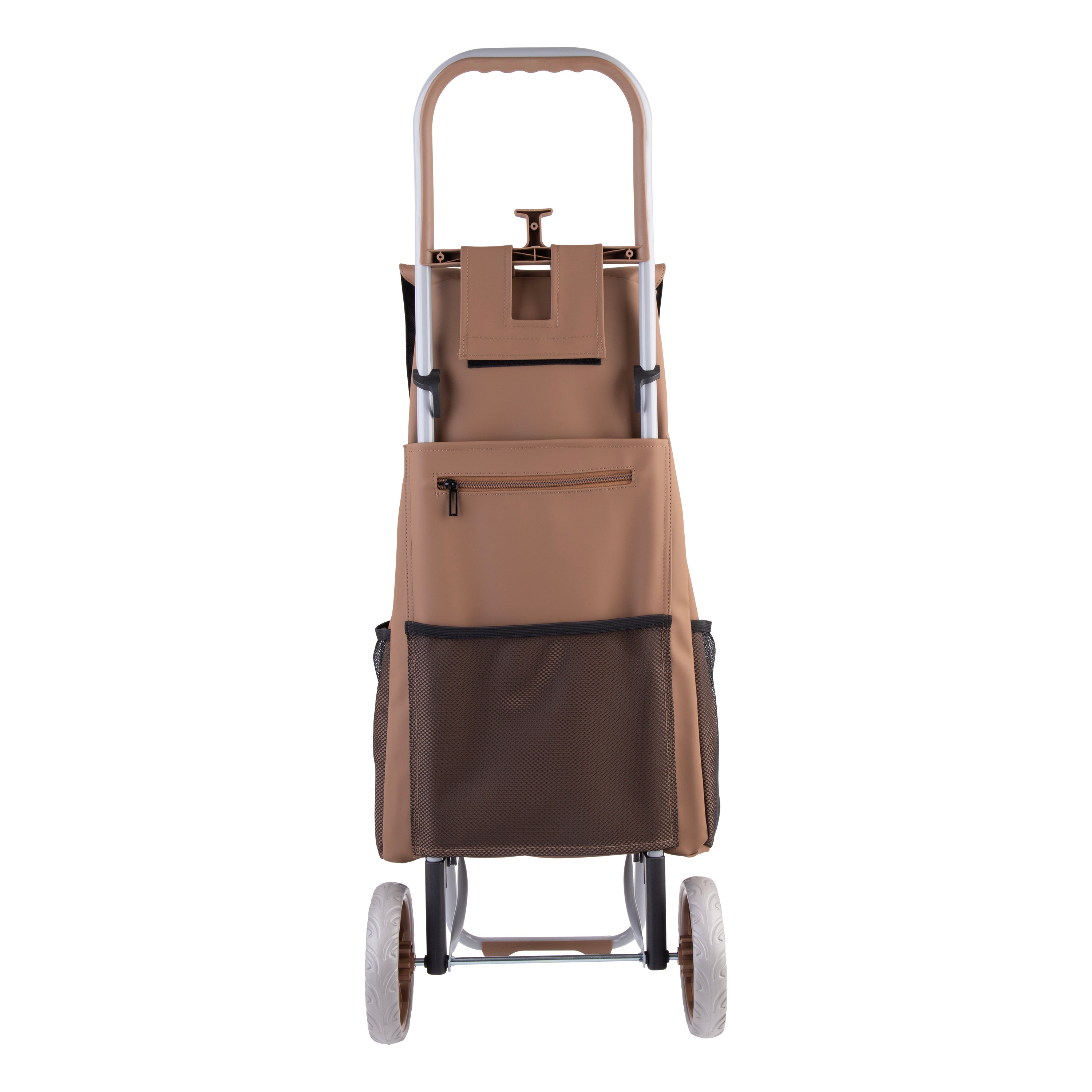 Sachi Cosmo Weatherproof Shopping Trolley - Tan