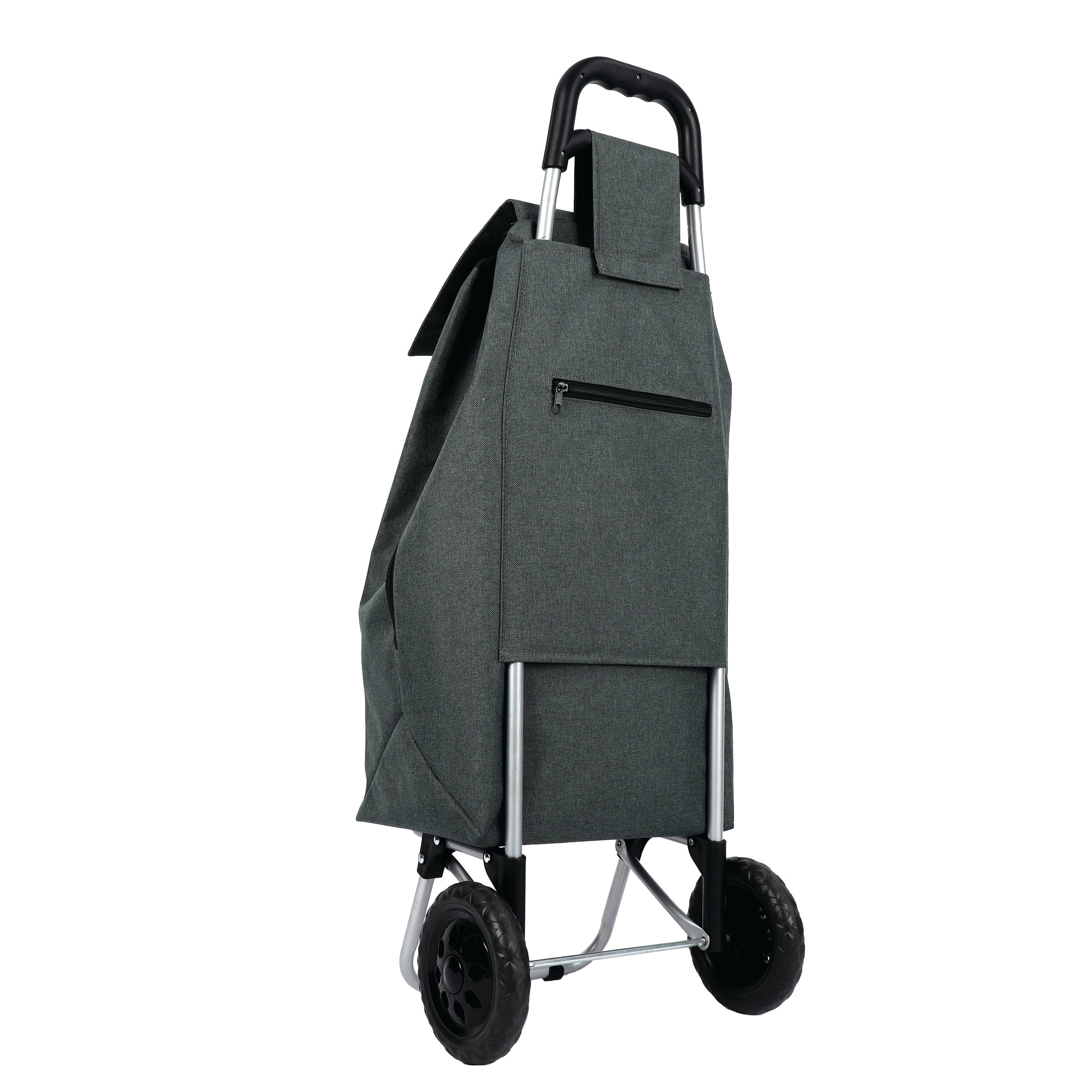 Sachi Sprint Shopping Trolley - Charcoal Grey