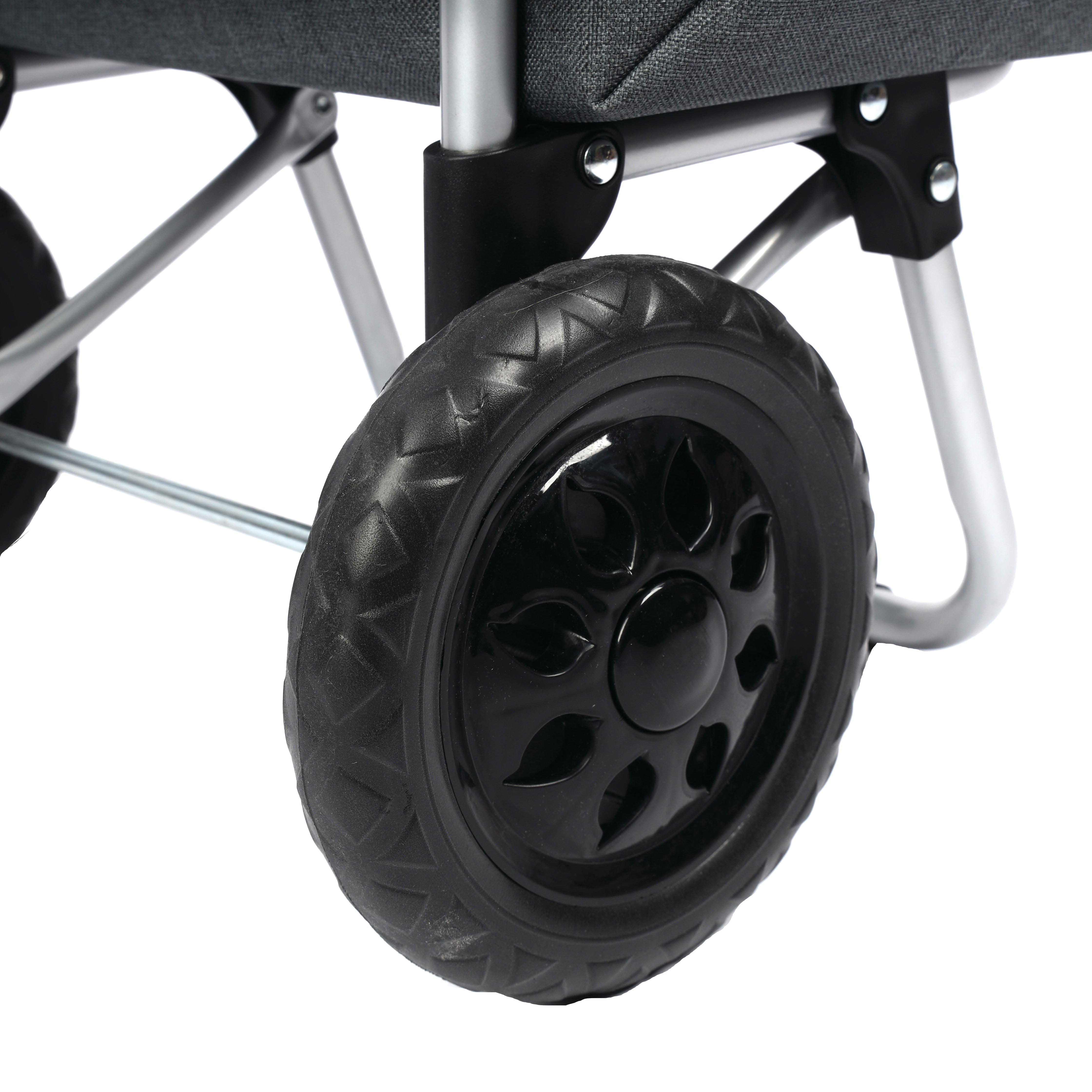 Sachi Sprint Shopping Trolley - Charcoal Grey