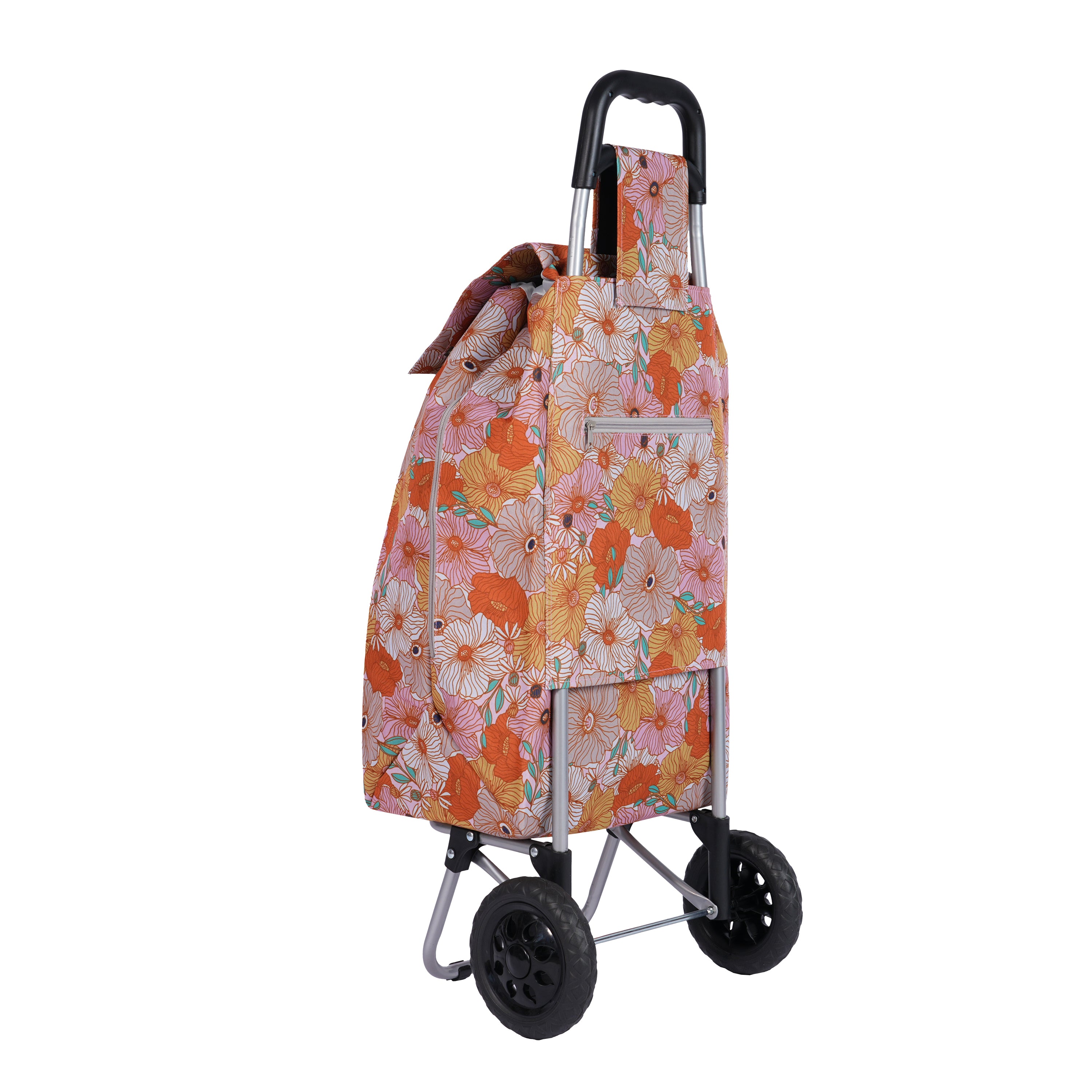 Sachi Sprint Shopping Trolley - Retro Floral