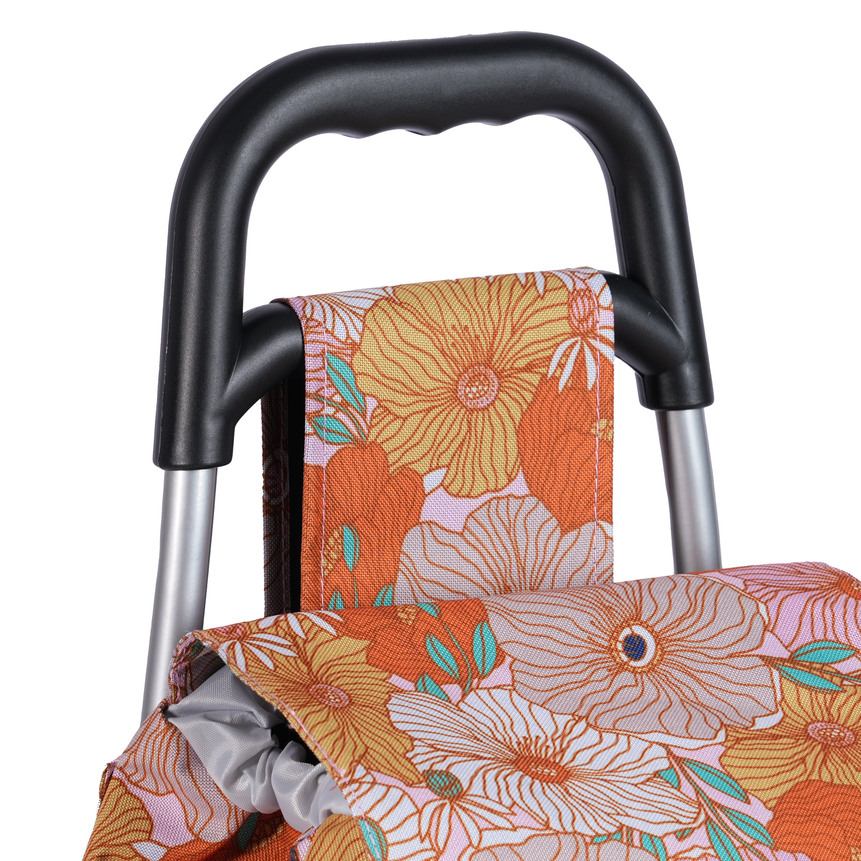 Sachi Sprint Shopping Trolley - Retro Floral