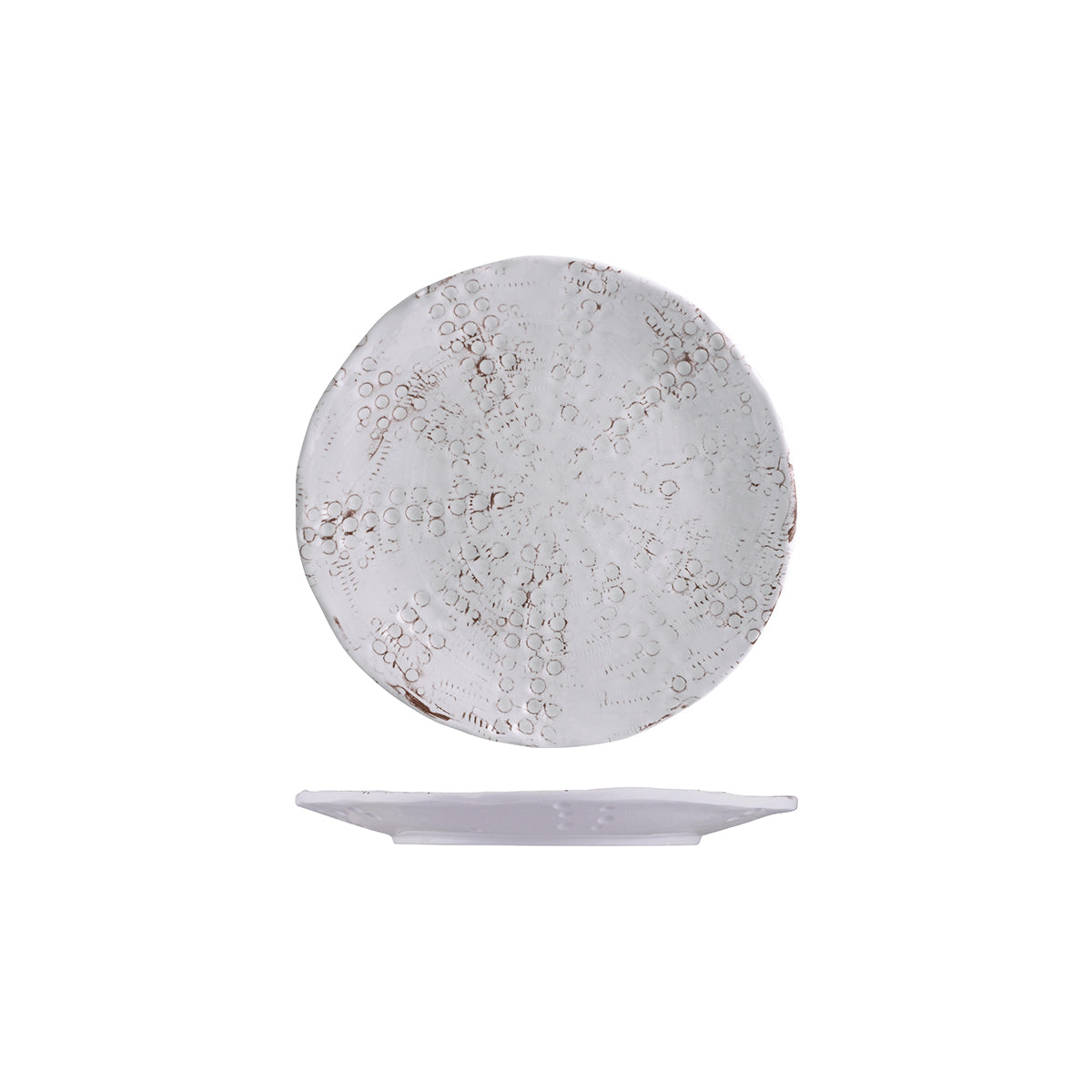 Fortessa Sanibel White Round Plate (230mm Ø)