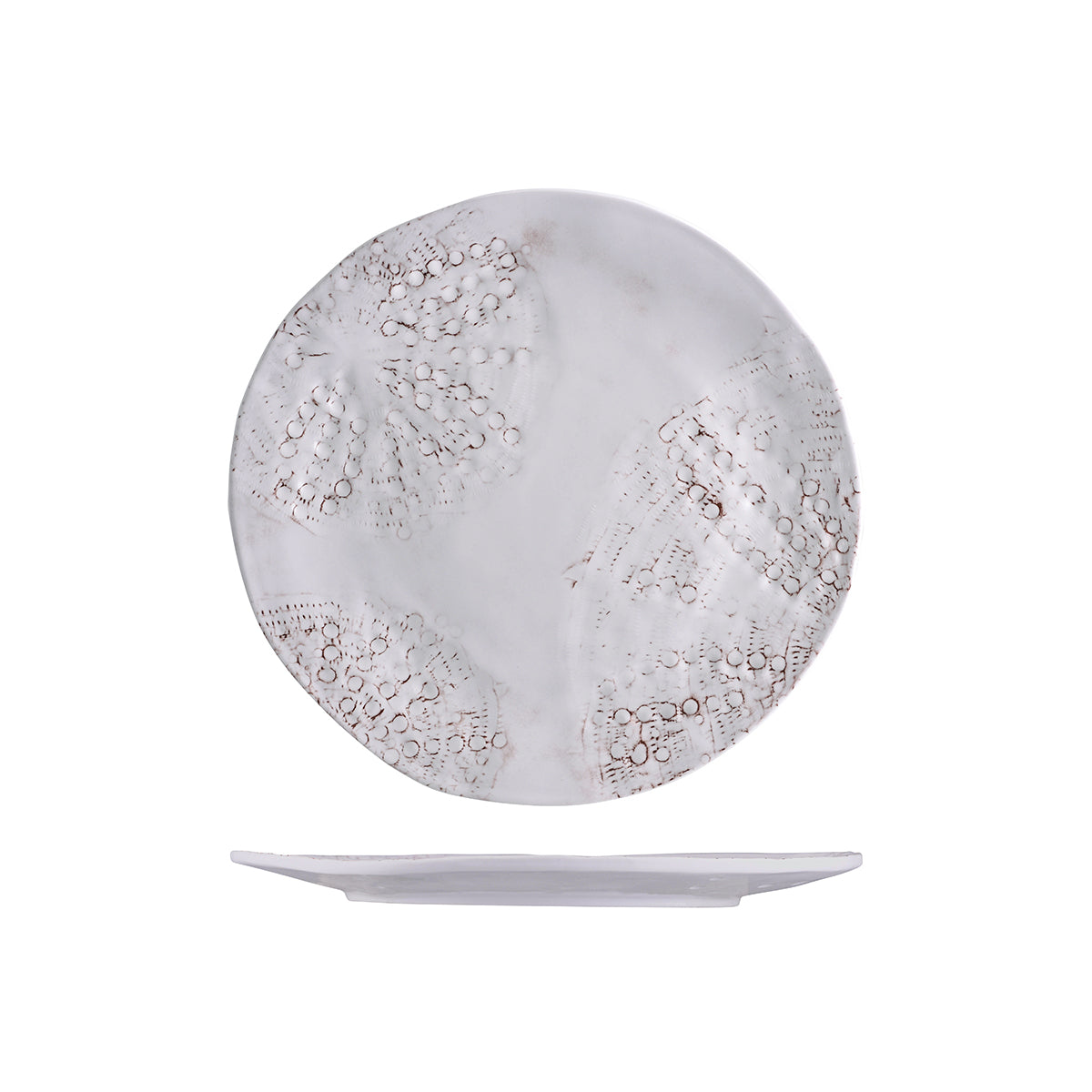 Fortessa Sanibel White Round Plate (280mm Ø)
