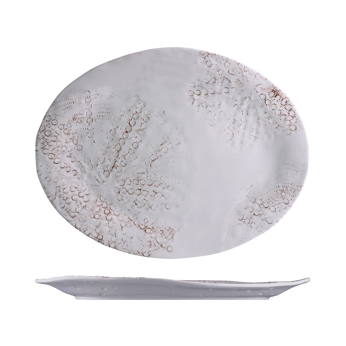 Fortessa Sanibel White Oval Platter (380x305mm)