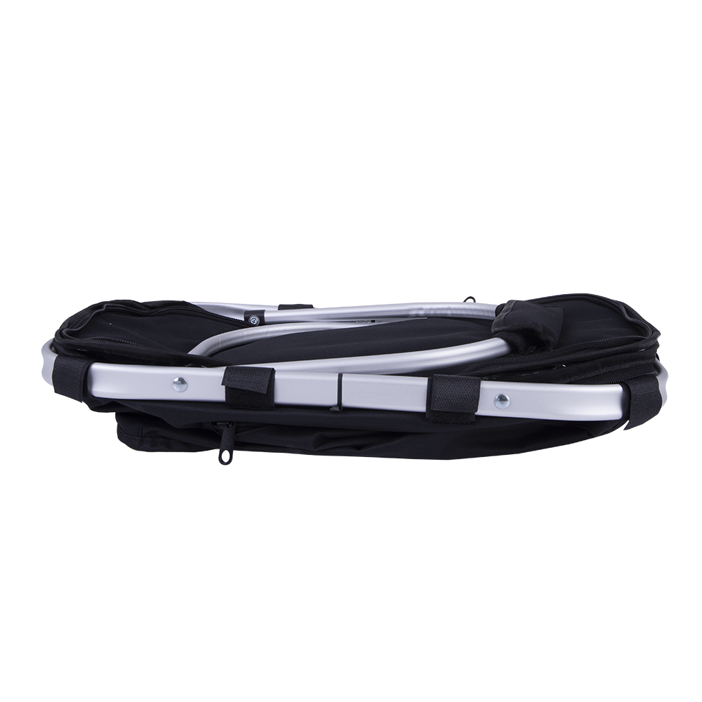 Sachi Insulated Carry Basket with Lid - Black